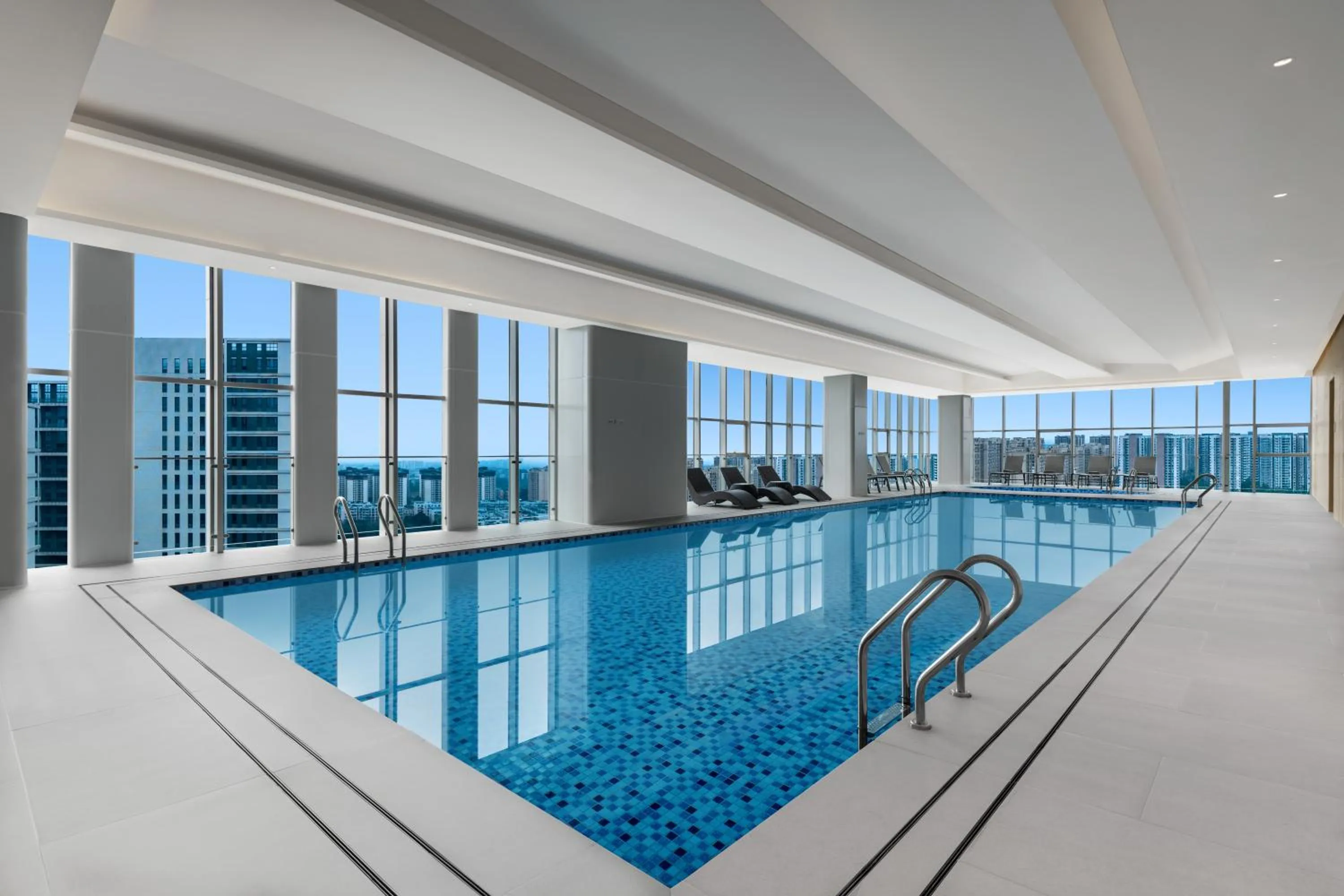 Pool view in Citadines Guanghua Chengdu
