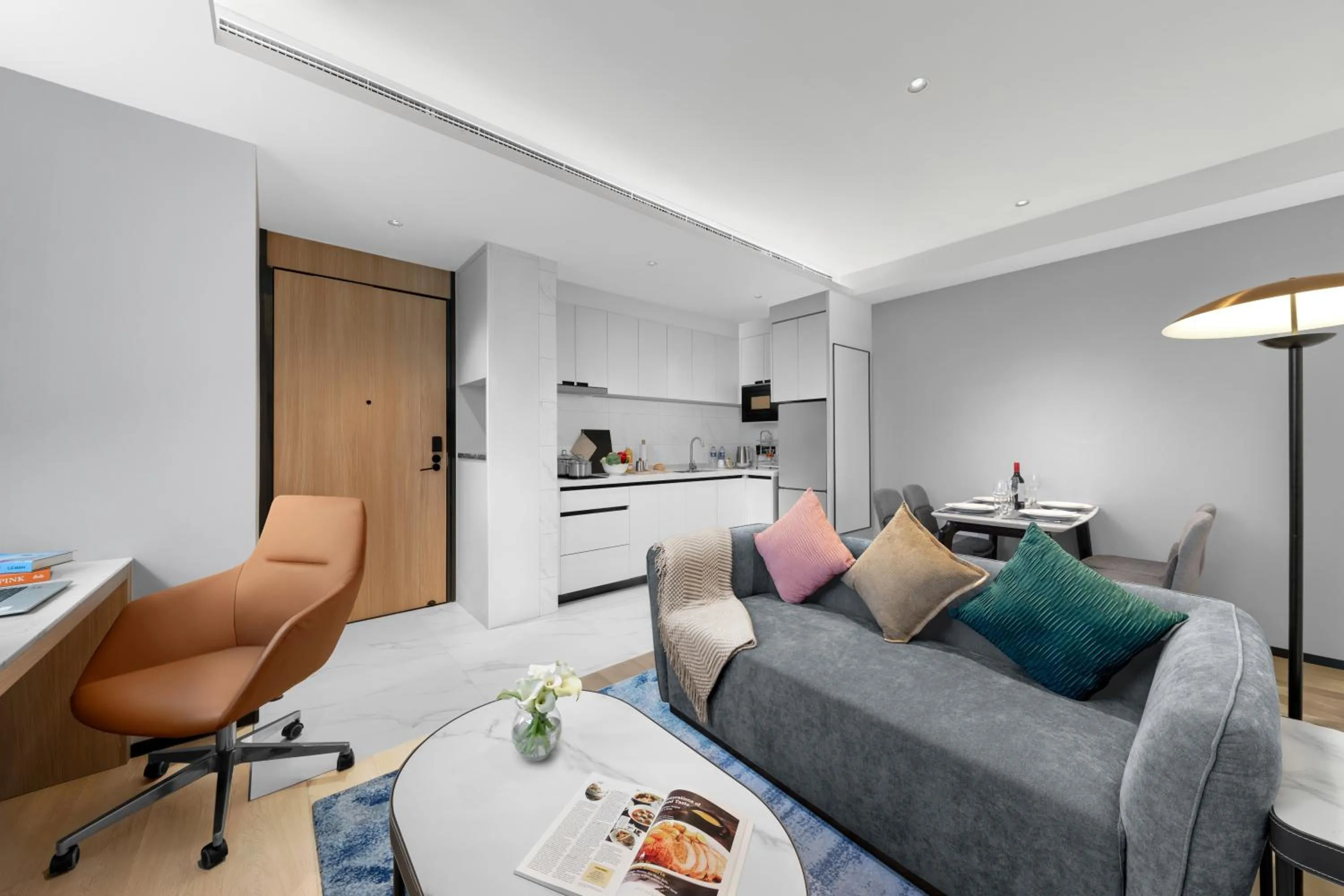 Living room in Citadines Guanghua Chengdu