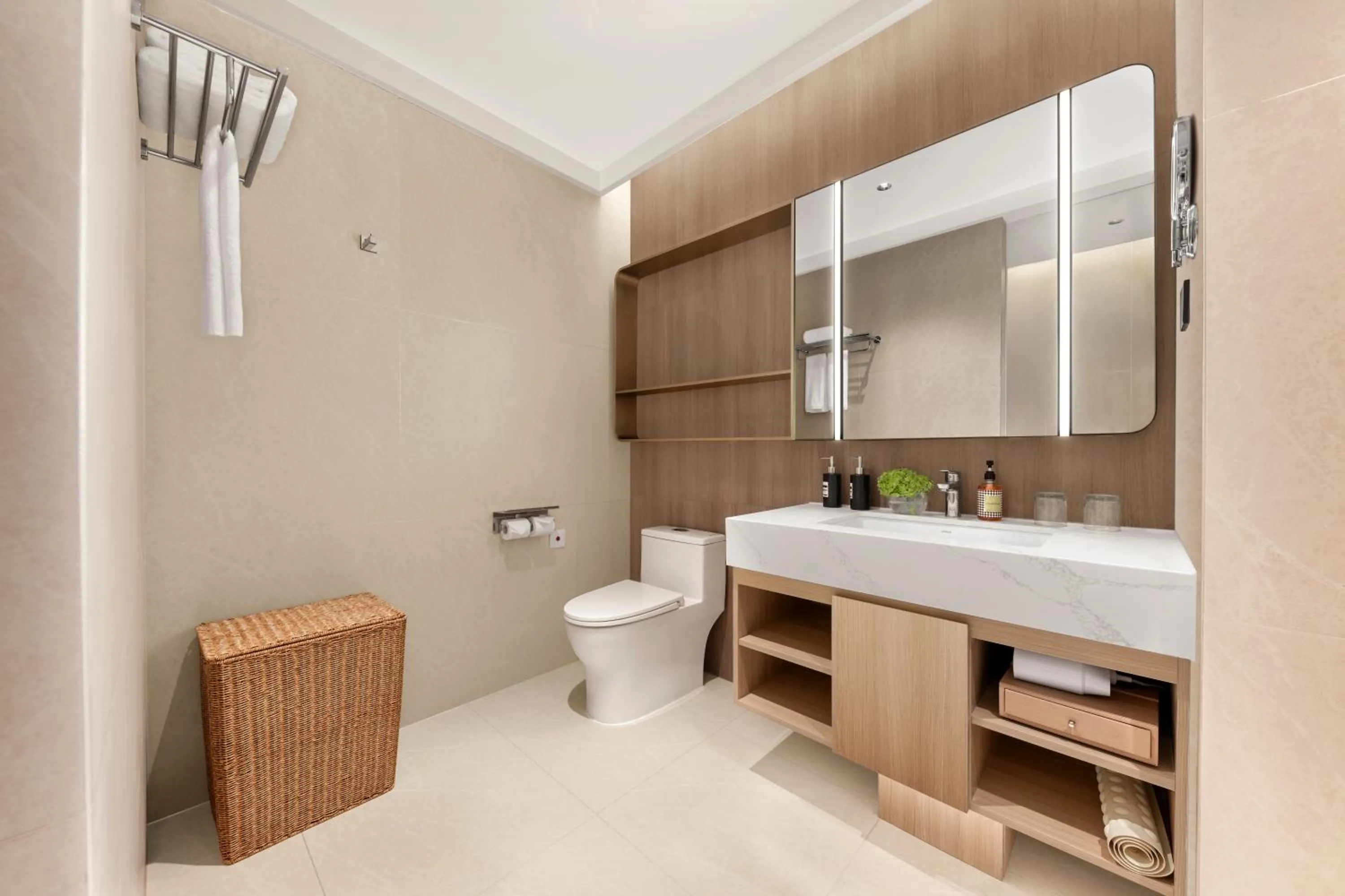 Toilet in Citadines Guanghua Chengdu