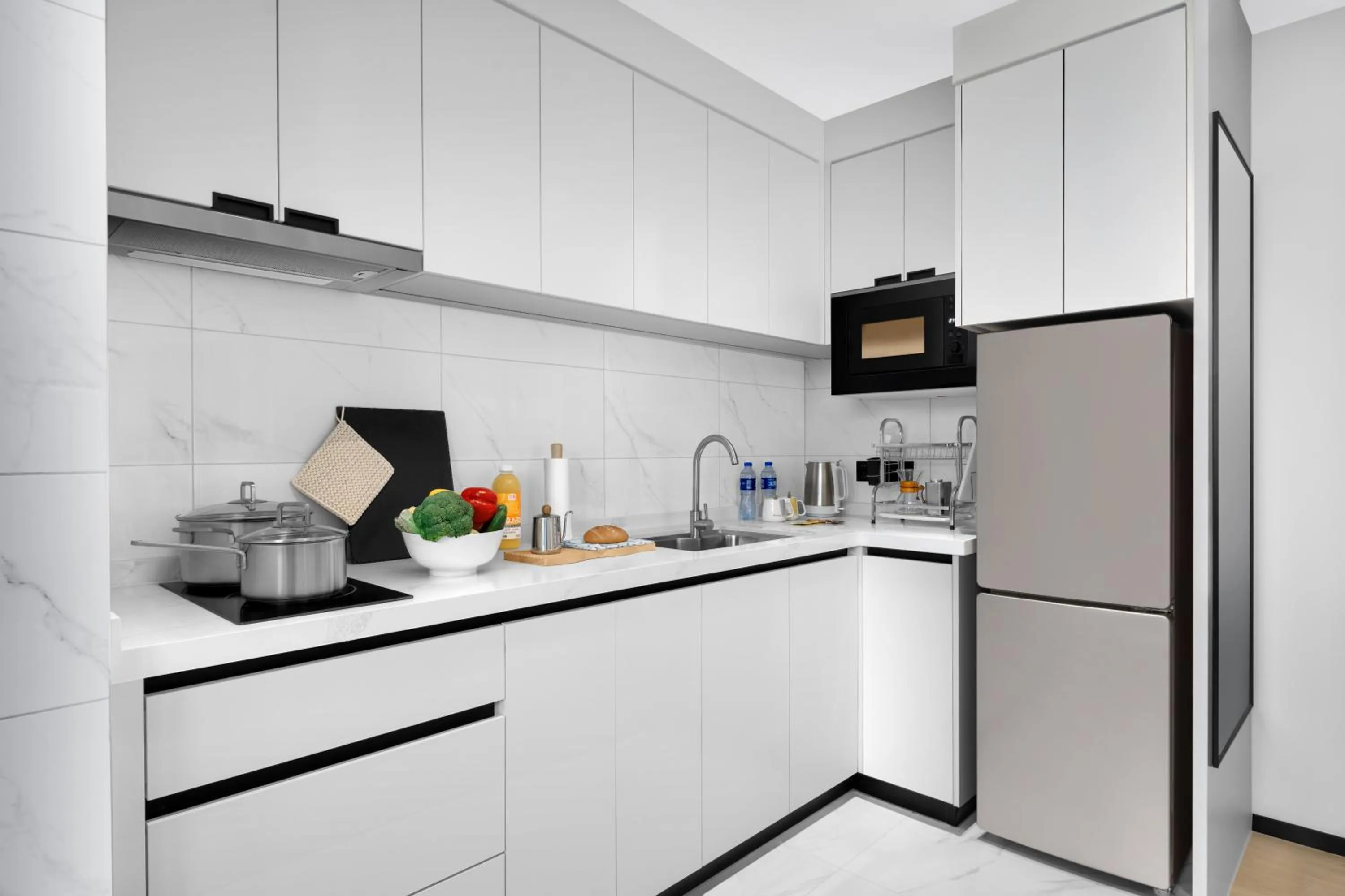 kitchen in Citadines Guanghua Chengdu