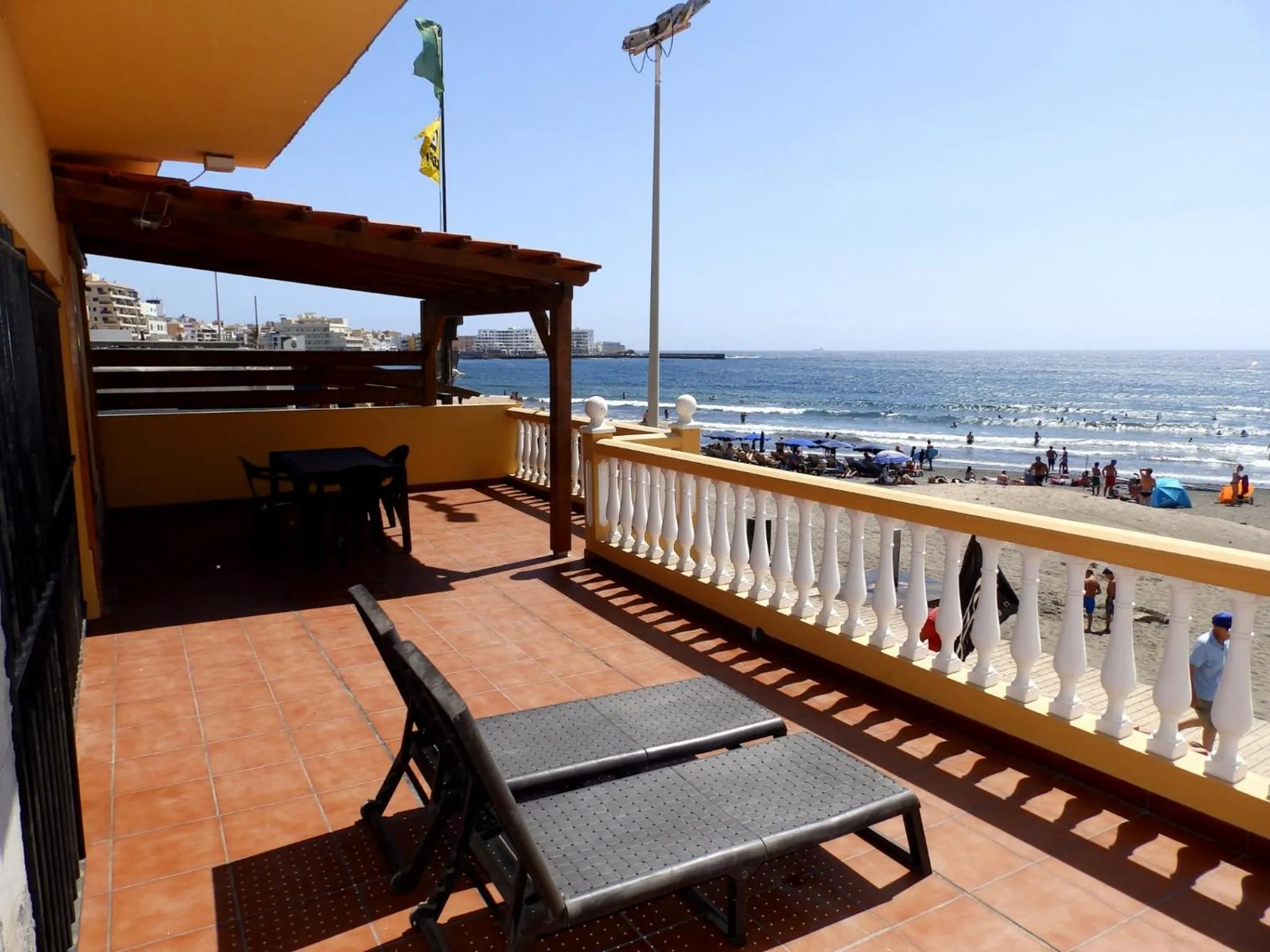 Balcony/Terrace in Apartamentos Medano - Casa Playa