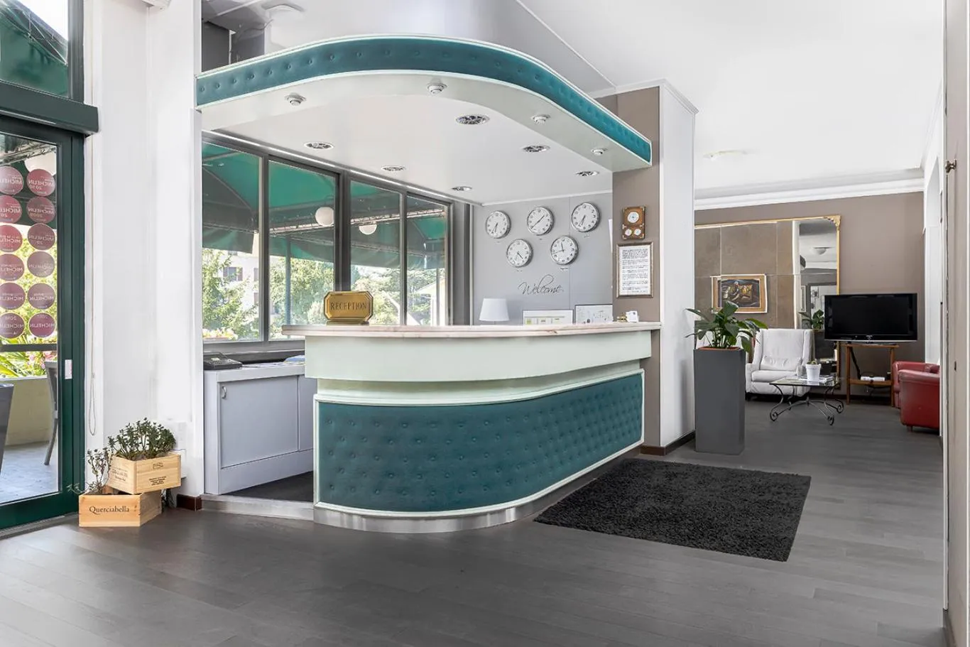 Lobby or reception in Hotel Poli