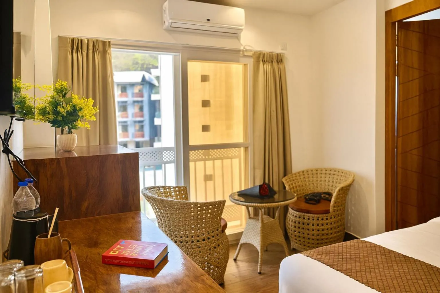 room service, Bed in Check Inn Homes, Rishikesh Tapovan