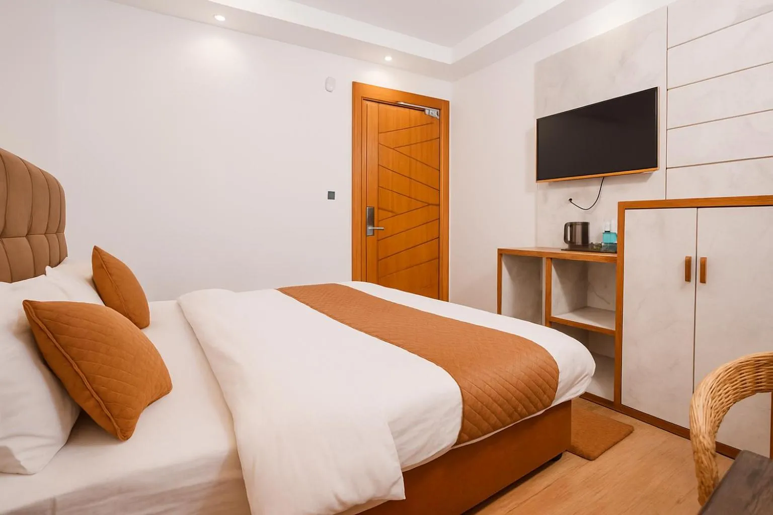 Bed in Check Inn Homes, Rishikesh Tapovan