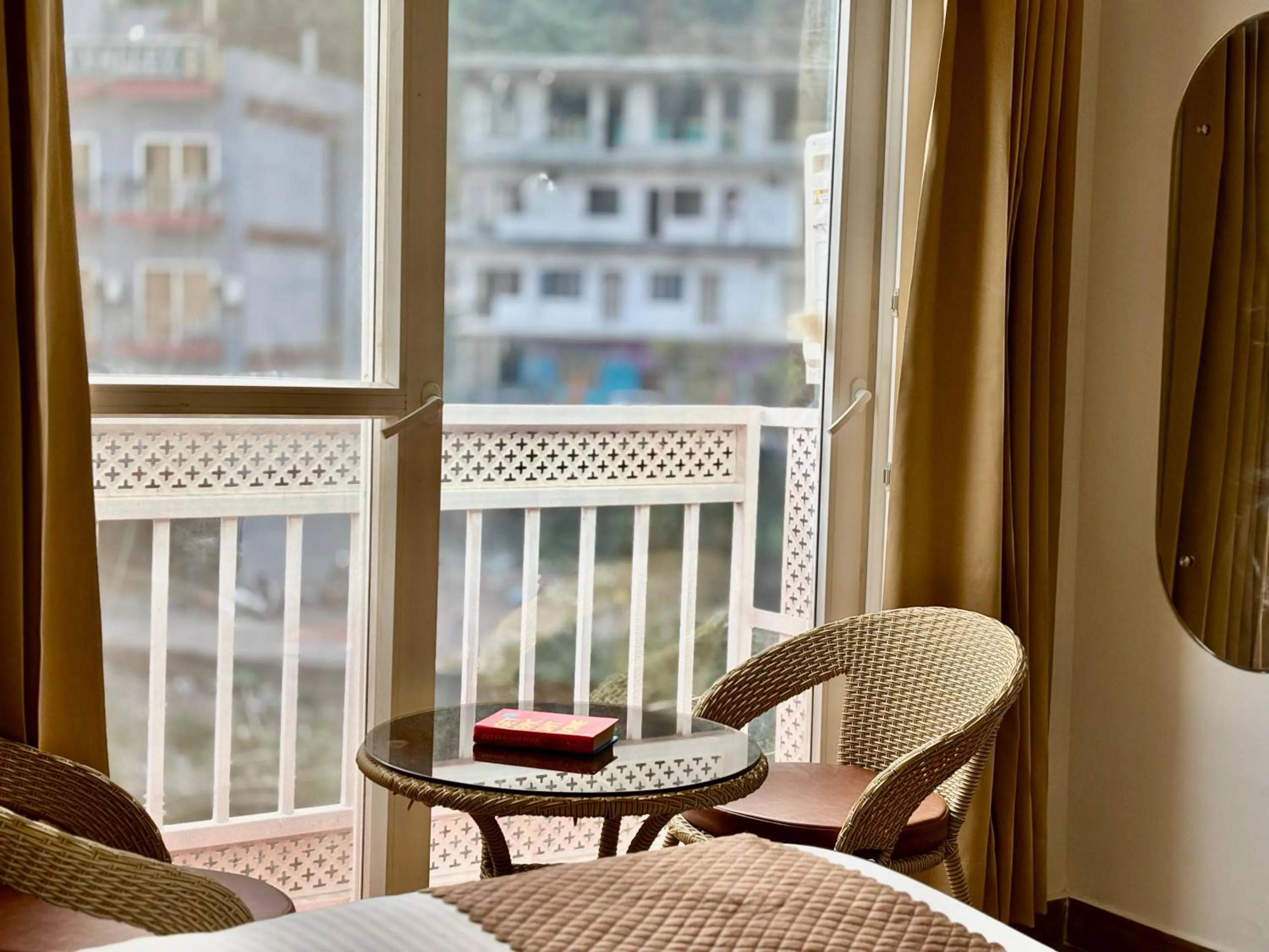 Seating area in Check Inn Homes, Rishikesh Tapovan