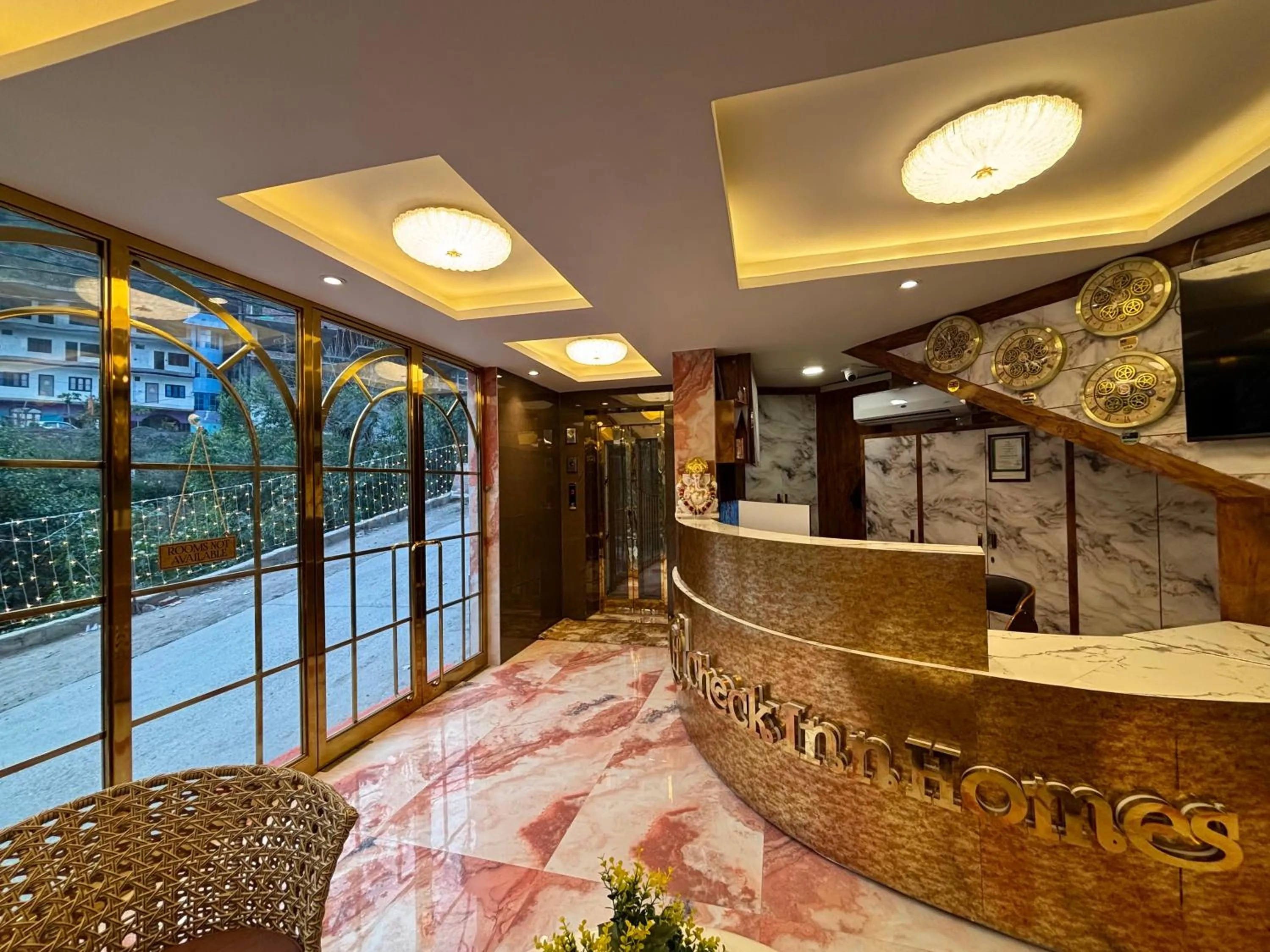 Lobby or reception in Check Inn Homes, Rishikesh Tapovan
