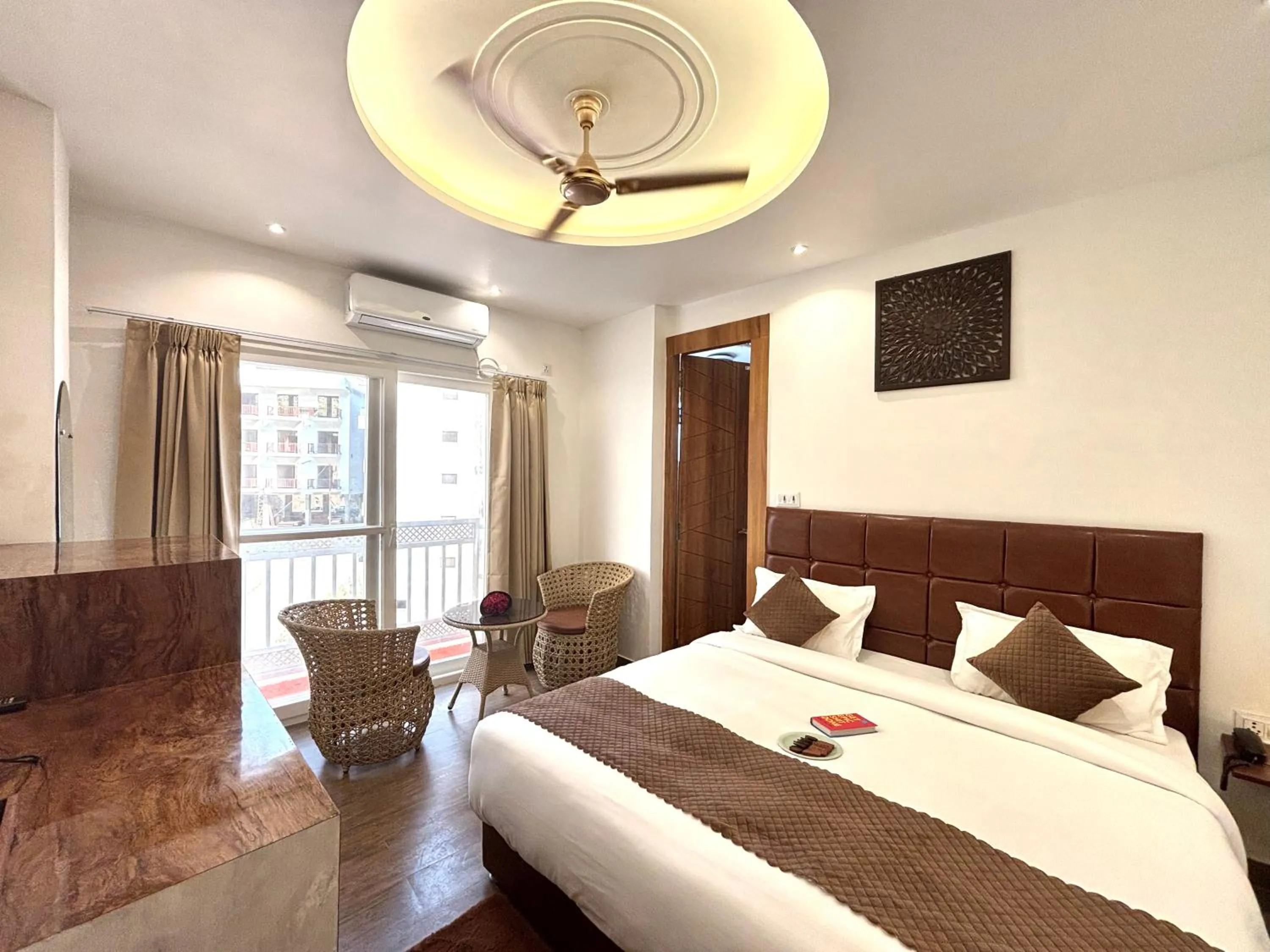 Bed in Check Inn Homes, Rishikesh Tapovan