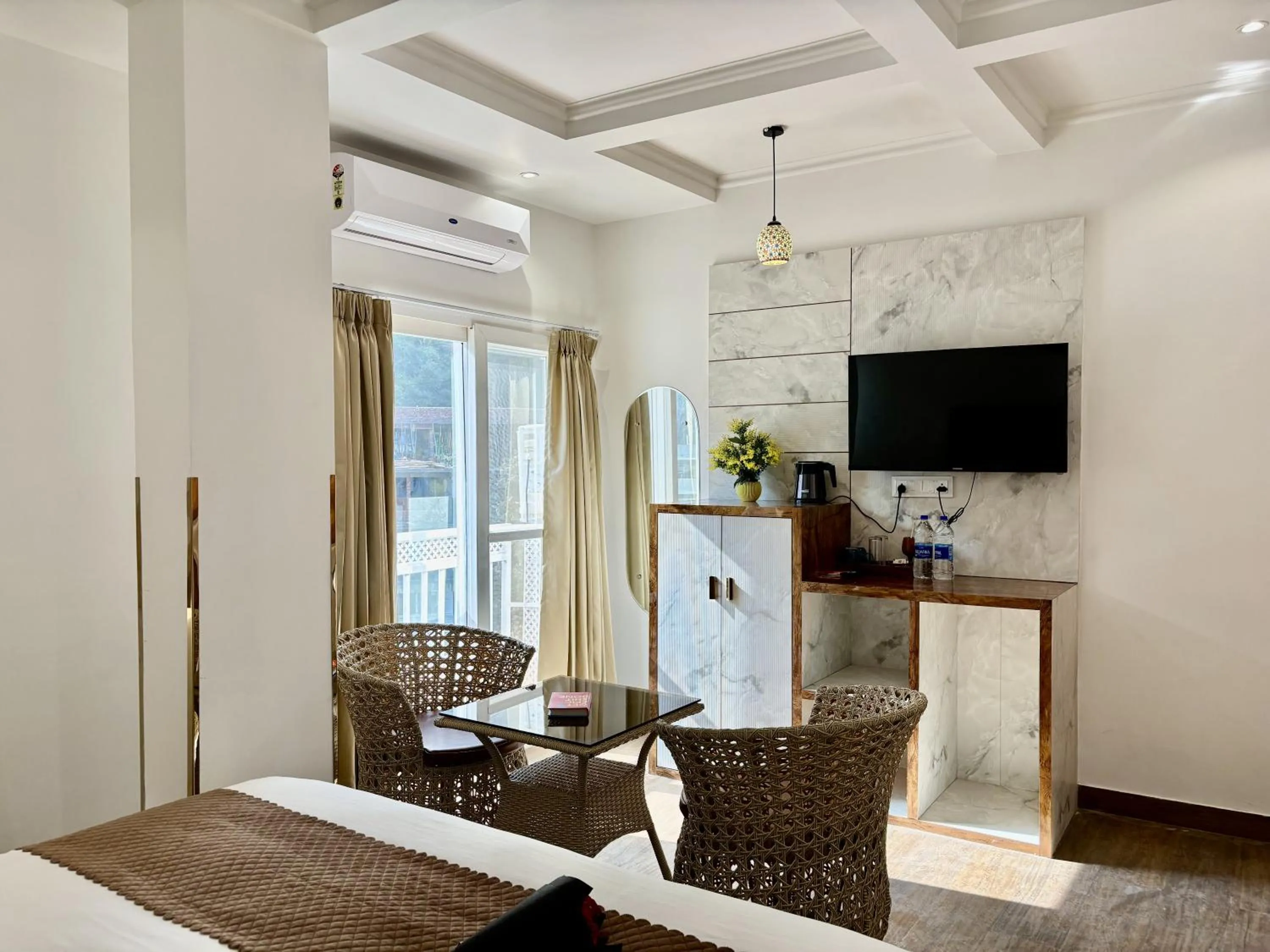 Bedroom in Check Inn Homes, Rishikesh Tapovan