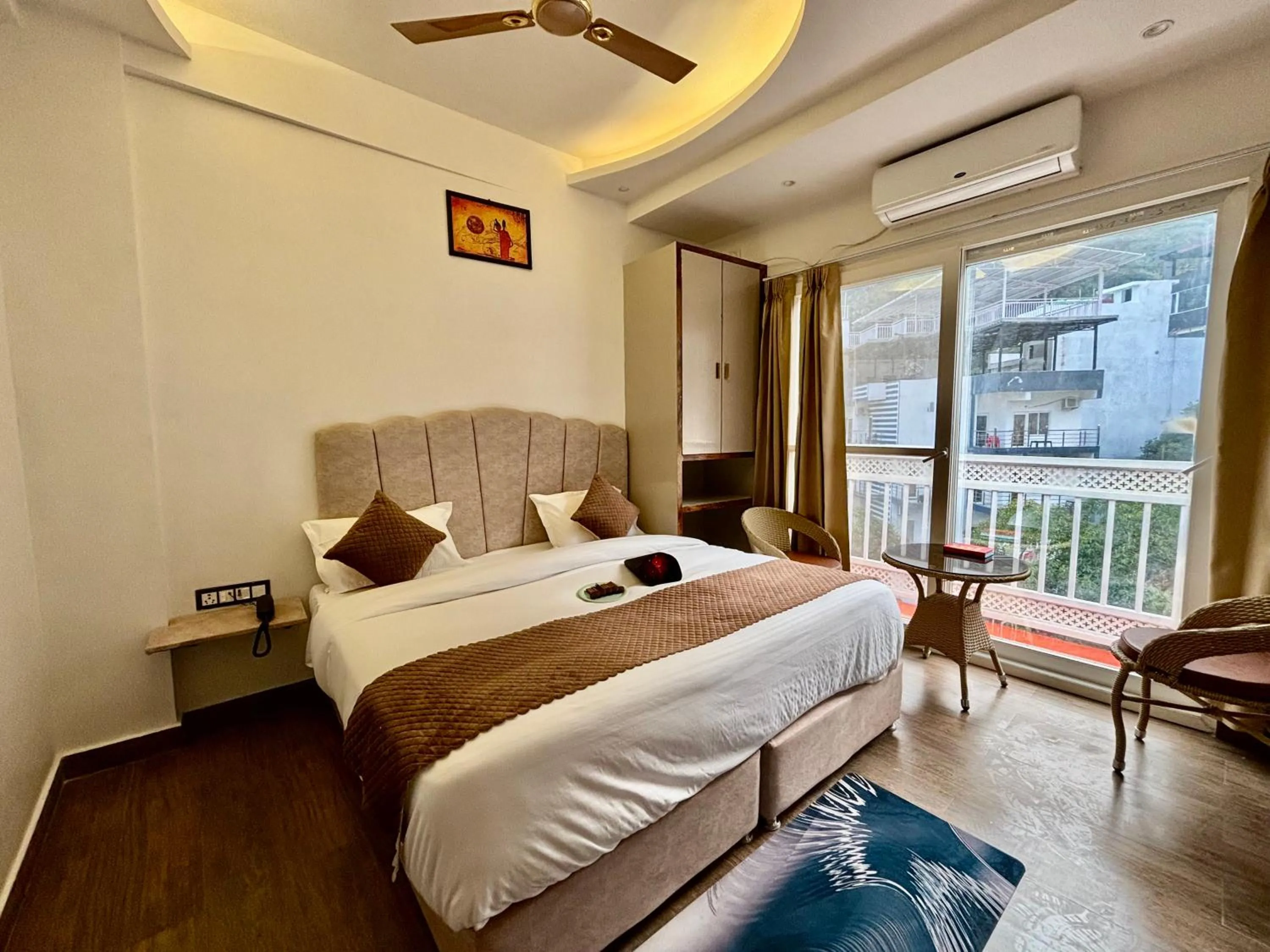 Bed in Check Inn Homes, Rishikesh Tapovan