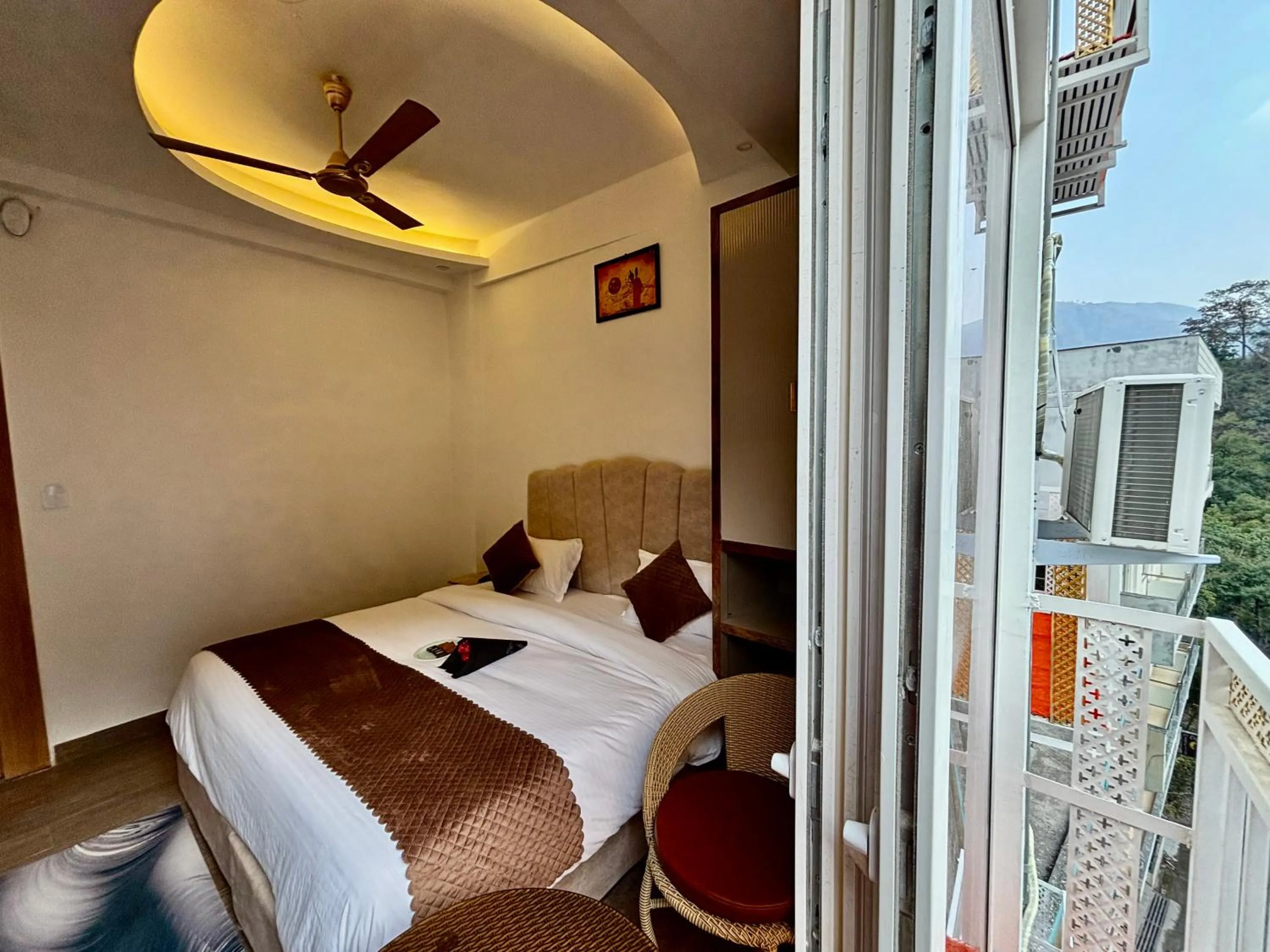 Bed in Check Inn Homes, Rishikesh Tapovan