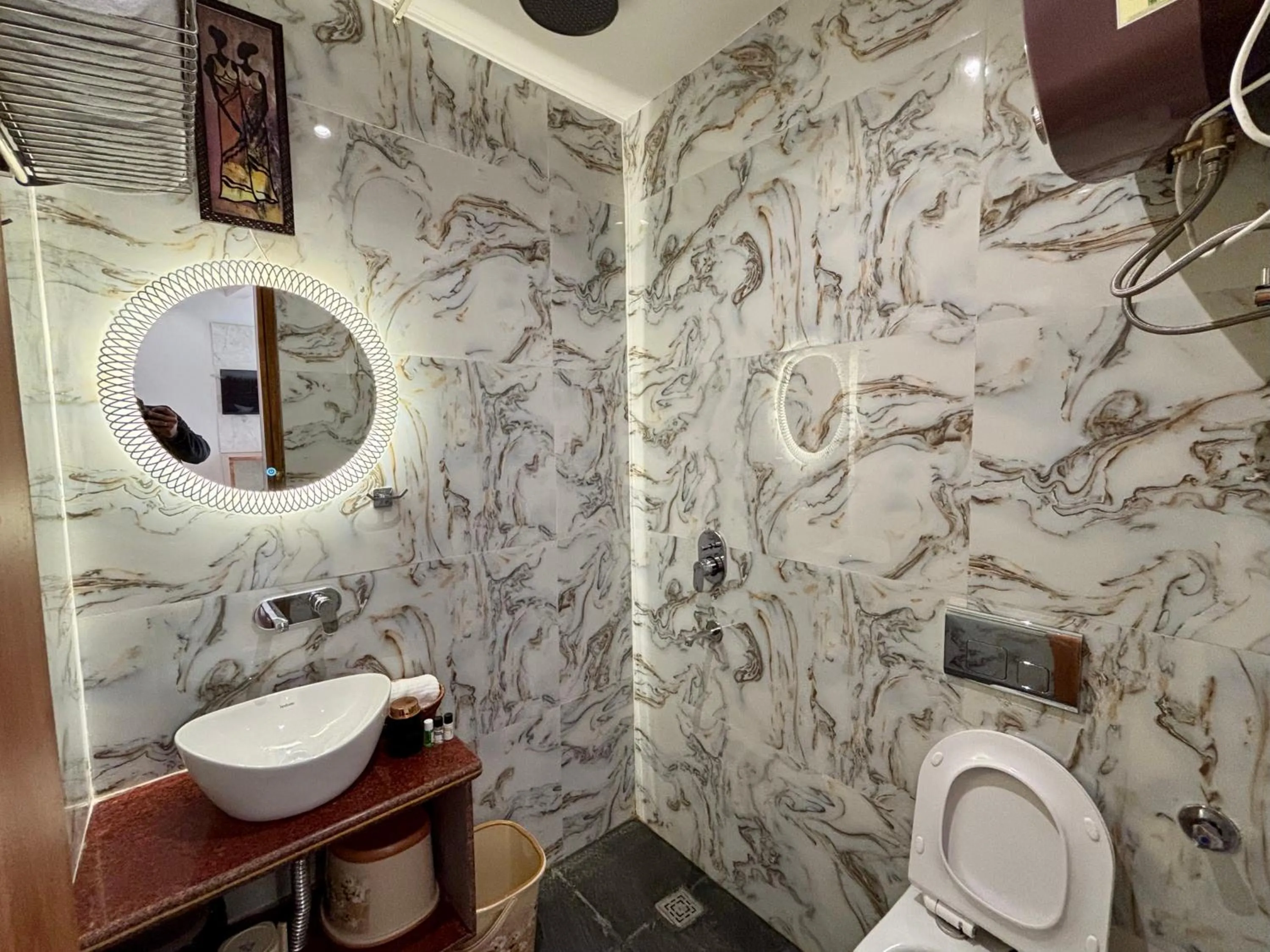 Bathroom in Check Inn Homes, Rishikesh Tapovan