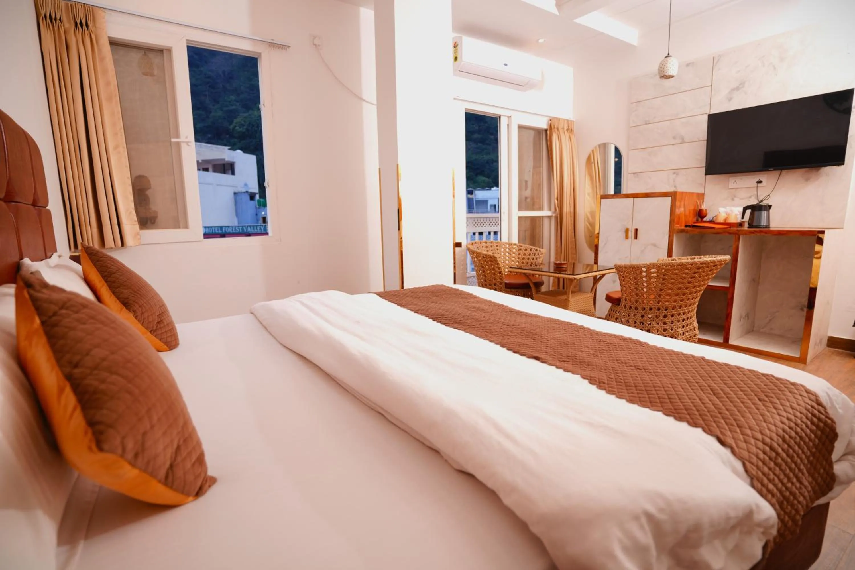 Bed in Check Inn Homes, Rishikesh Tapovan