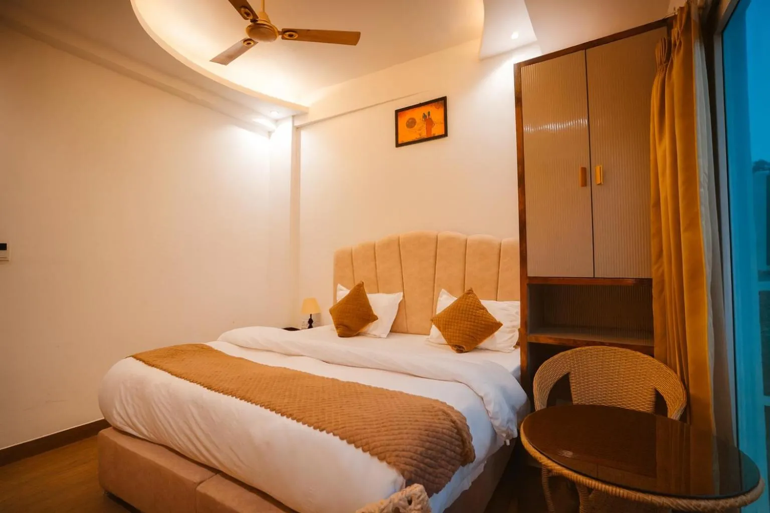 Bed in Check Inn Homes, Rishikesh Tapovan