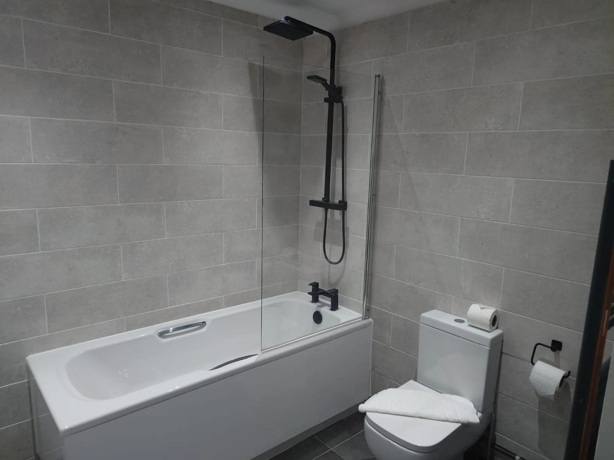 Bathroom in Dancenter Birmingham Airport near NEC