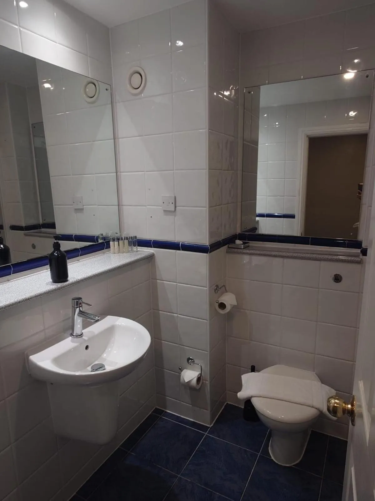 Bathroom in Dancenter Birmingham Airport near NEC