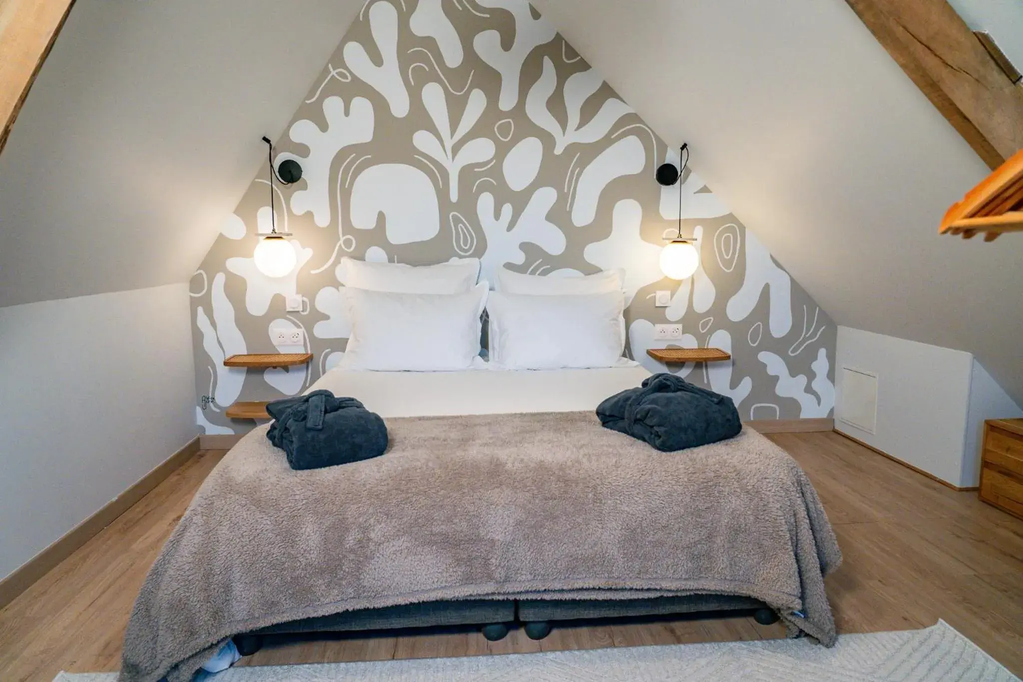 Quadruple Room with Terrace in Les Charmes du Petit Pré Quadruple Room with Terrace in Les Charmes du Petit Pré