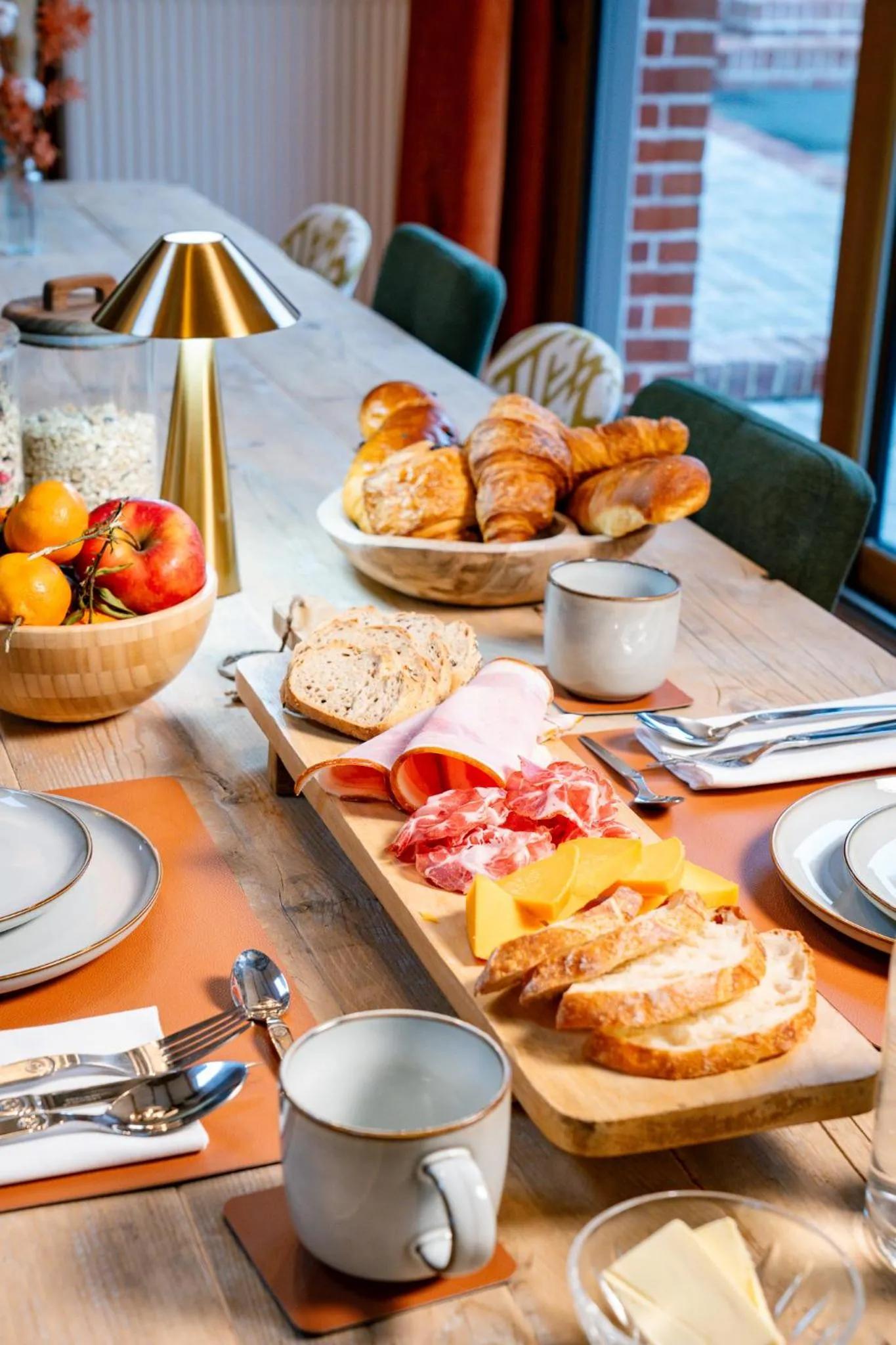 Food and drinks in Les Charmes du Petit Pré