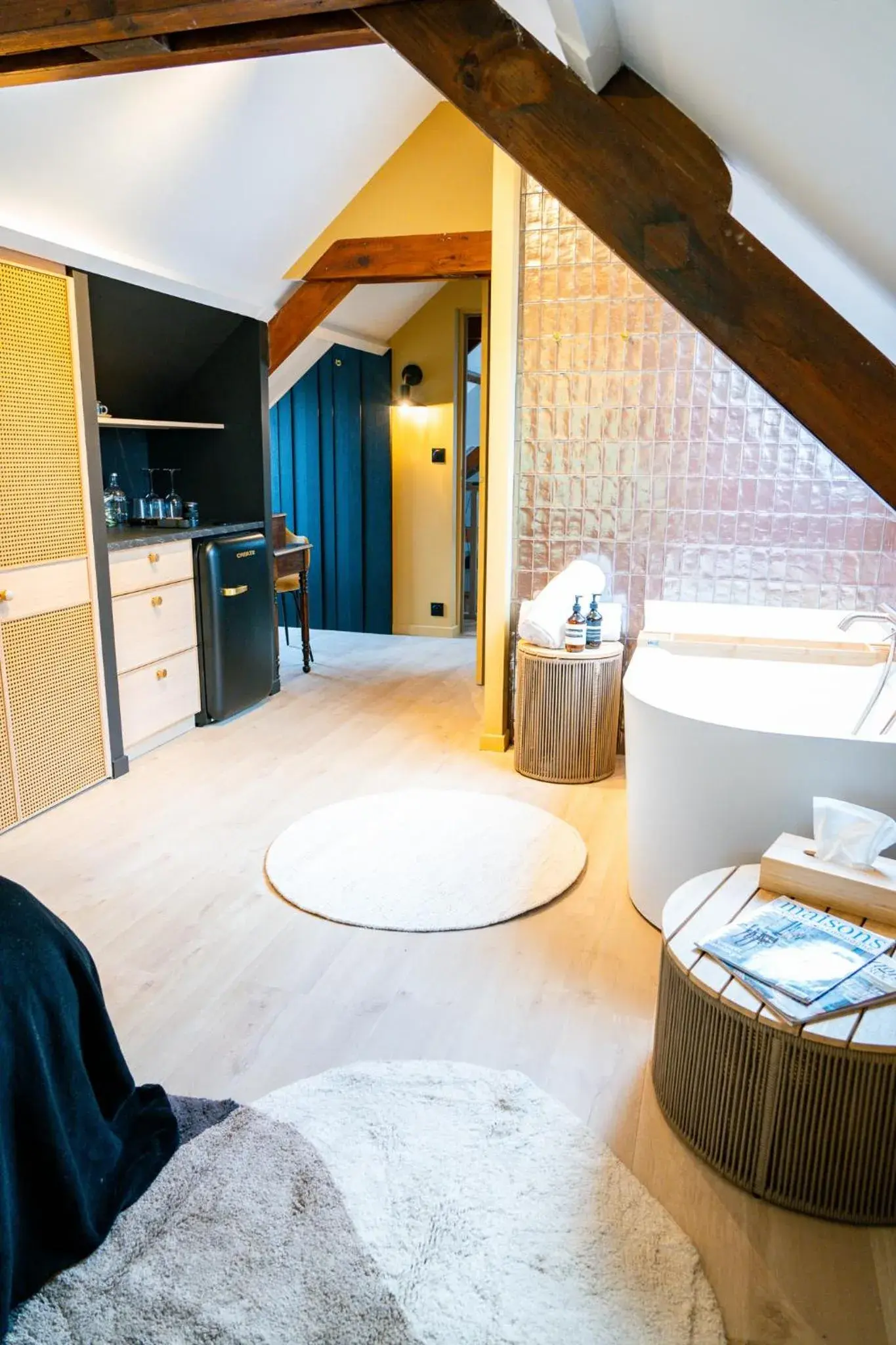 King Room with Garden View in Les Charmes du Petit Pré King Room with Garden View in Les Charmes du Petit Pré