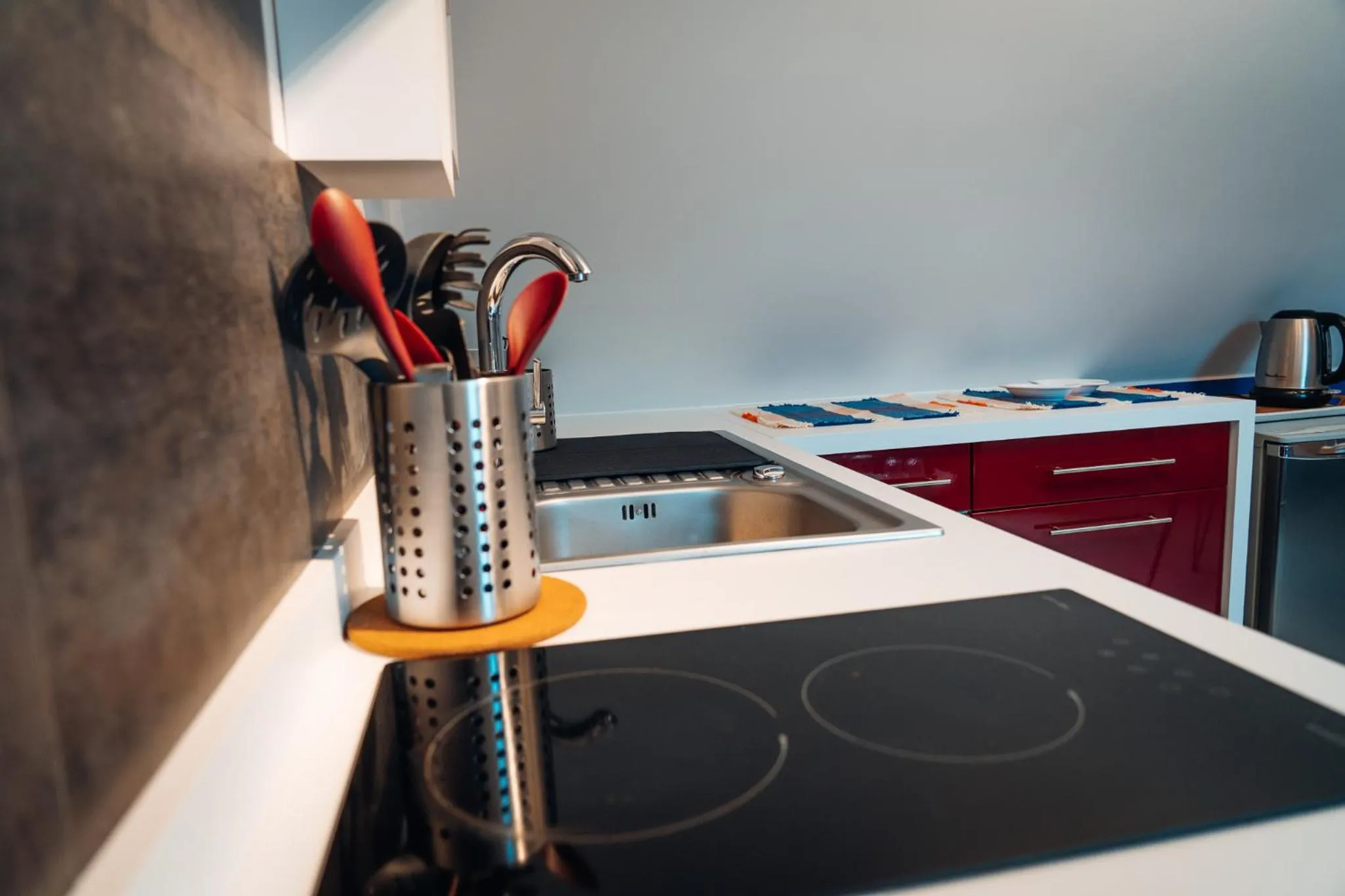 Kitchen or kitchenette in Les Charmes du Petit Pré