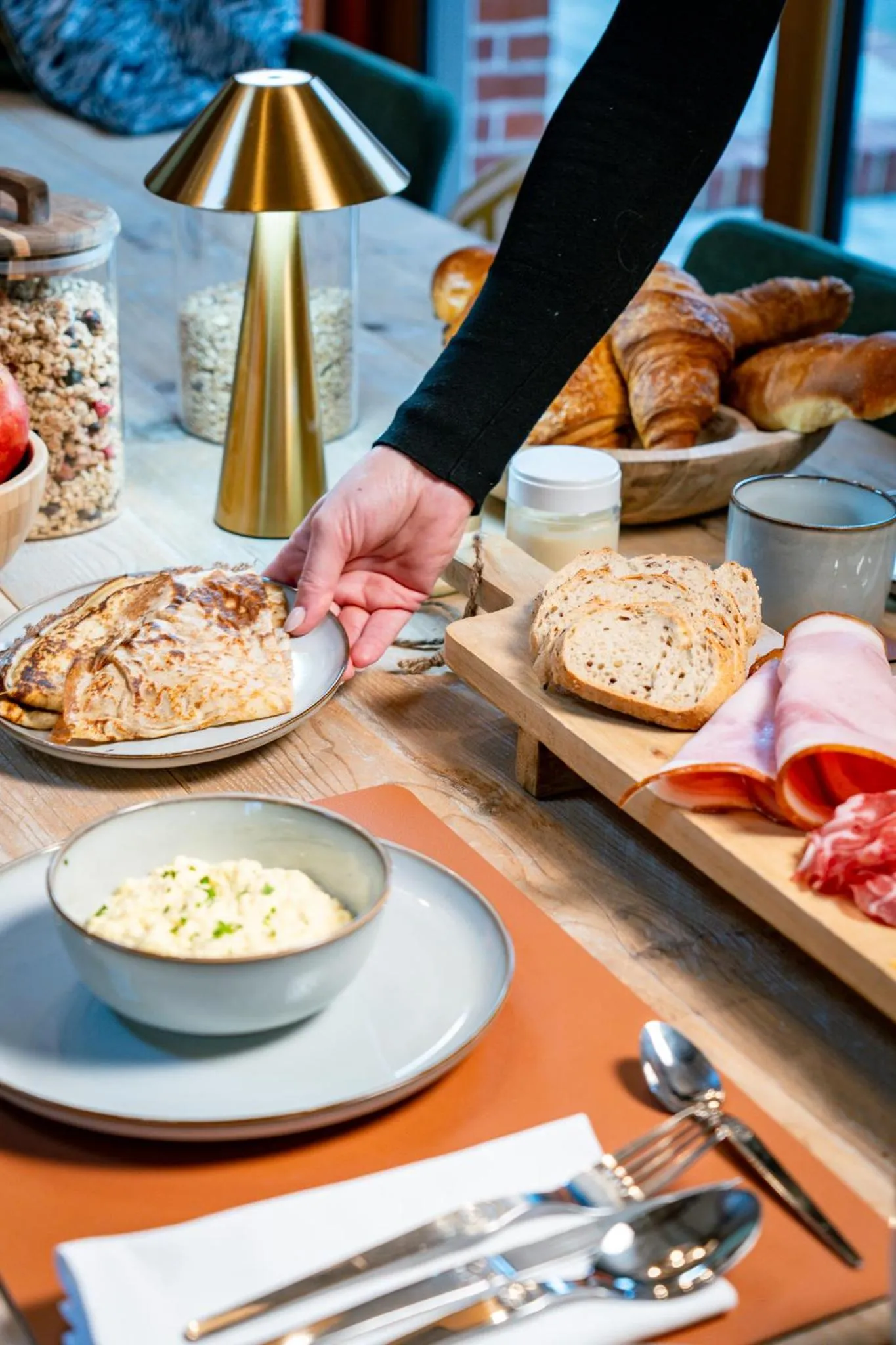 Food in Les Charmes du Petit Pré