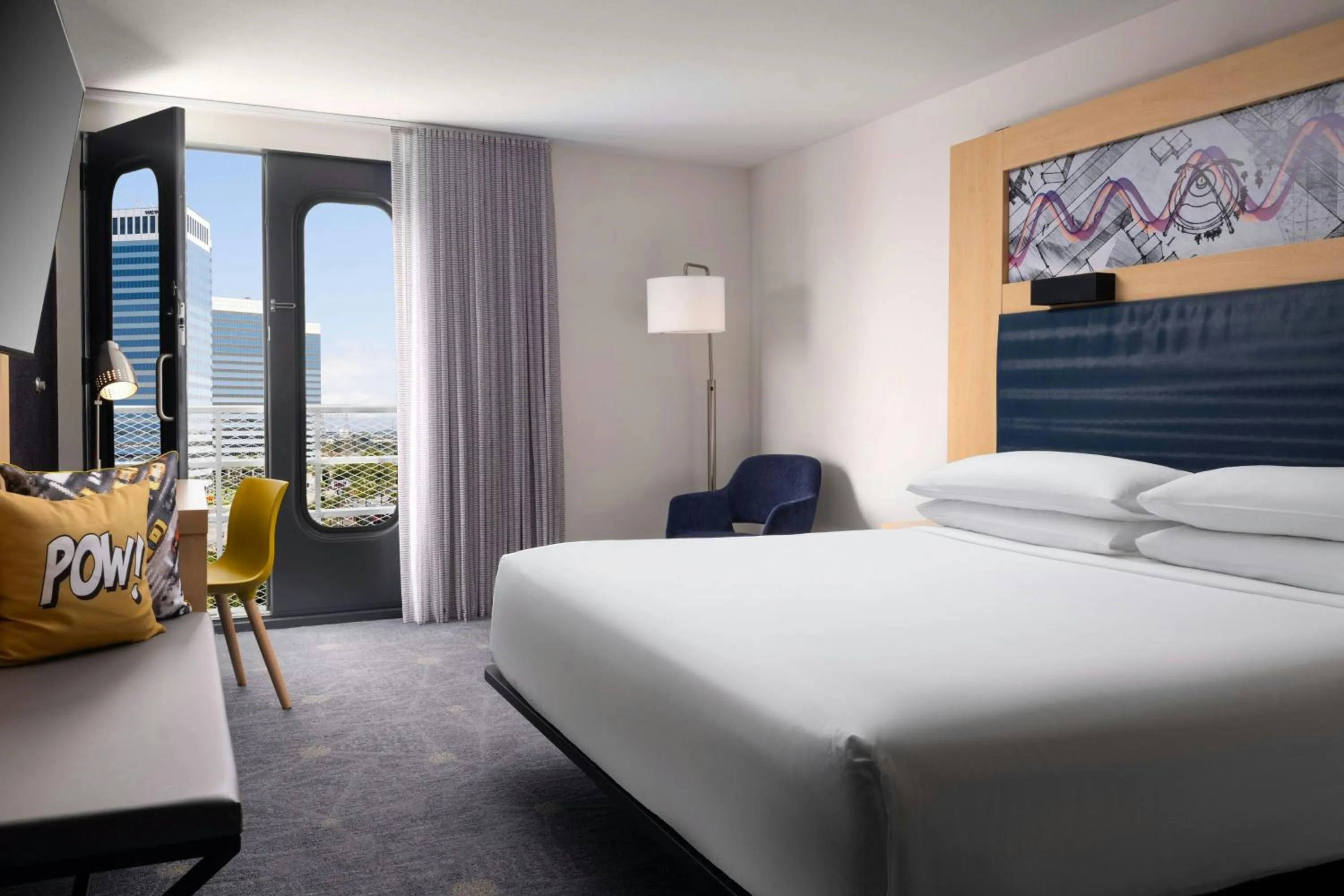 Photo of the whole room, Bed in Aloft El Segundo - Los Angeles Airport