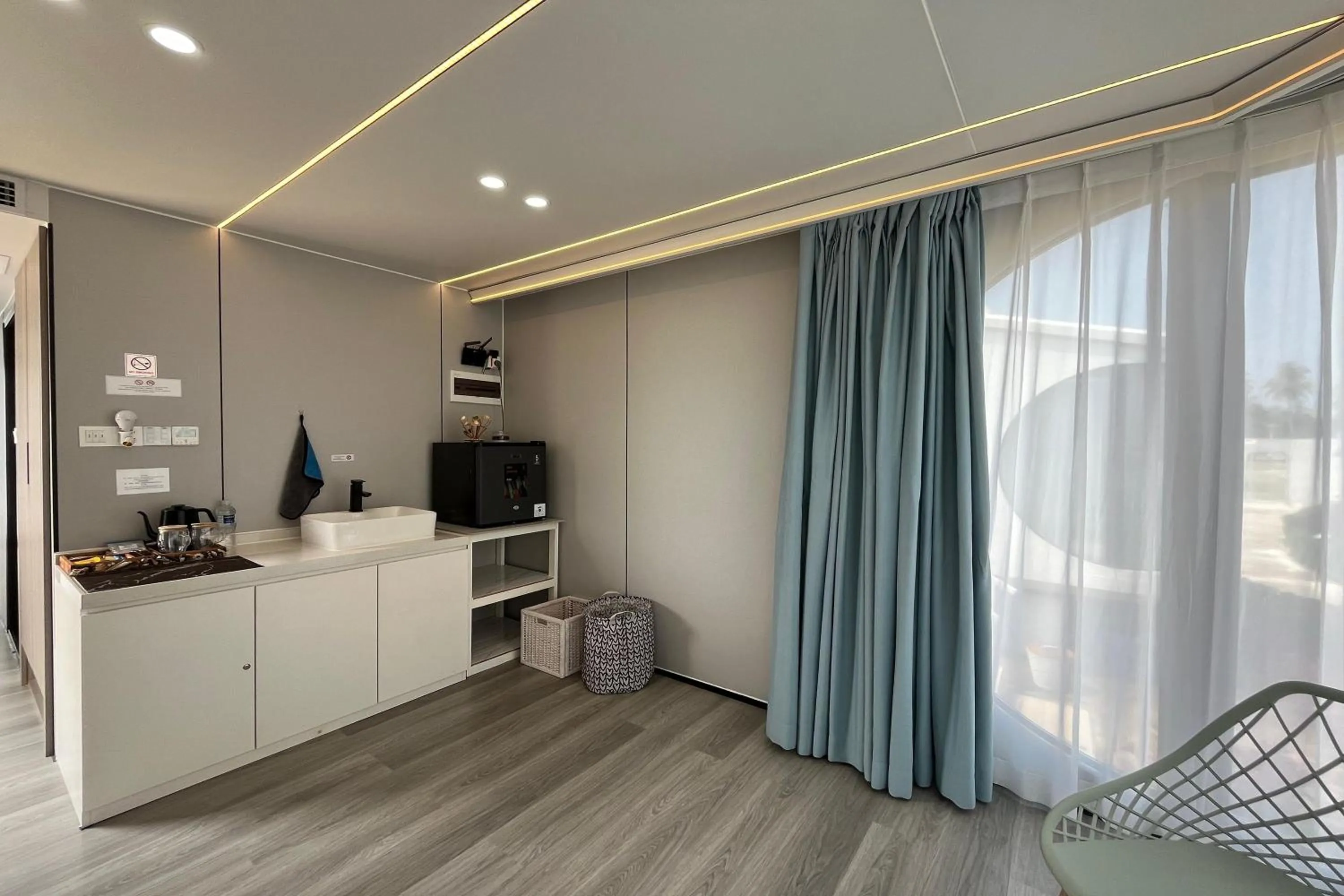 Kitchen or kitchenette in Saga Village Hotel & Resort Bintan