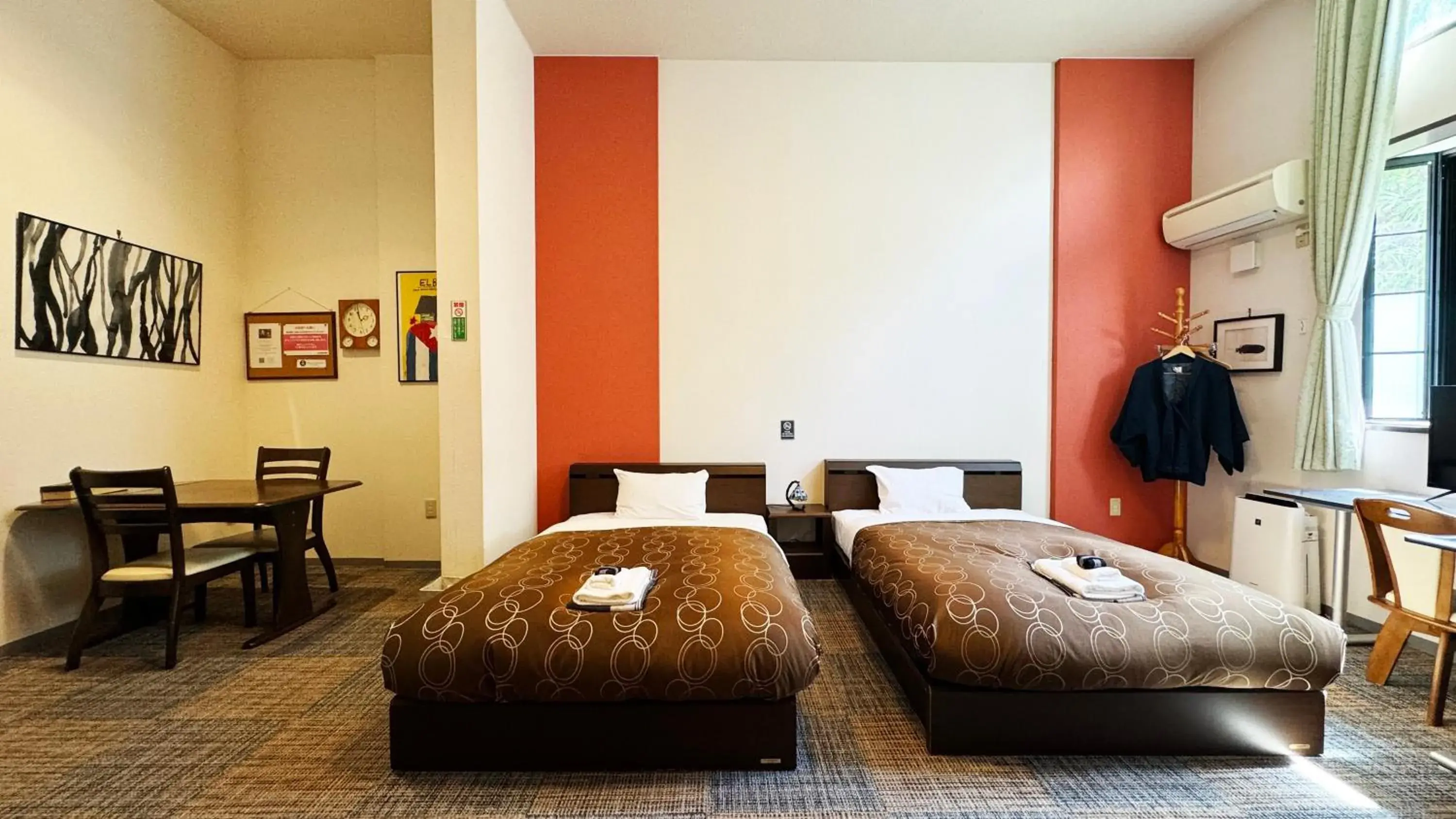 Bedroom, Bed in Yufuin Tabinokura Bedroom, Bed in Yufuin Tabinokura