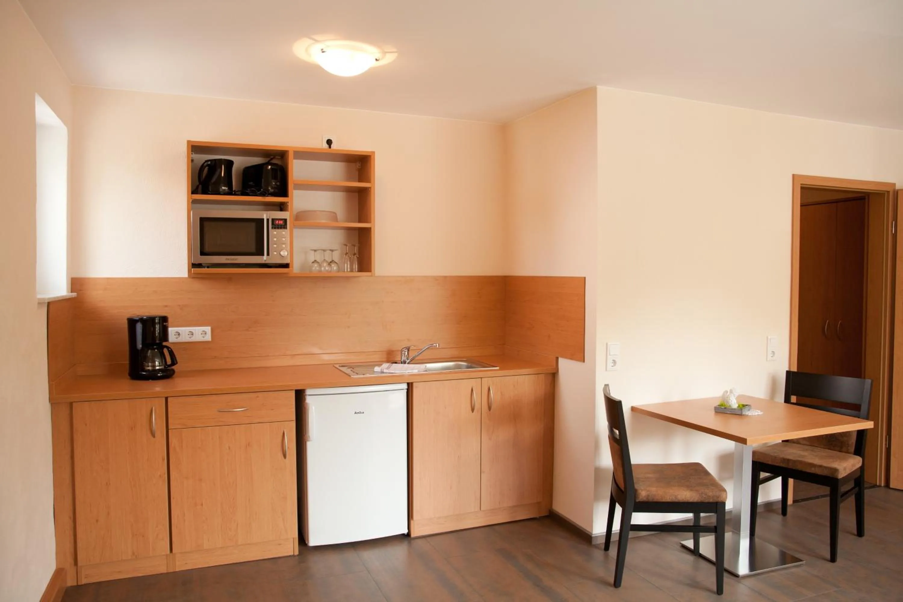 Kitchen or kitchenette in Apartmenthaus Wesertor