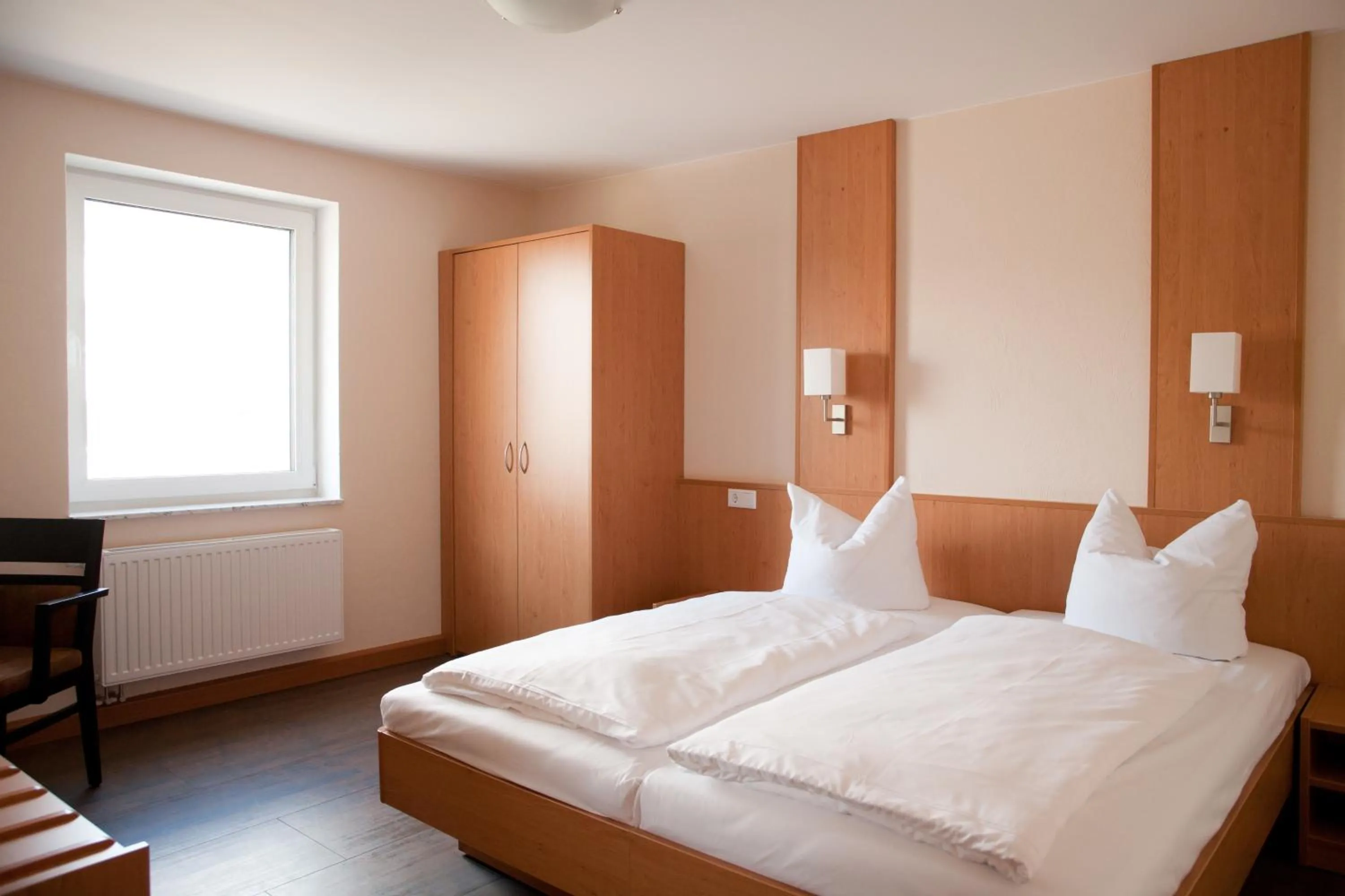 Photo of the whole room, Bed in Apartmenthaus Wesertor