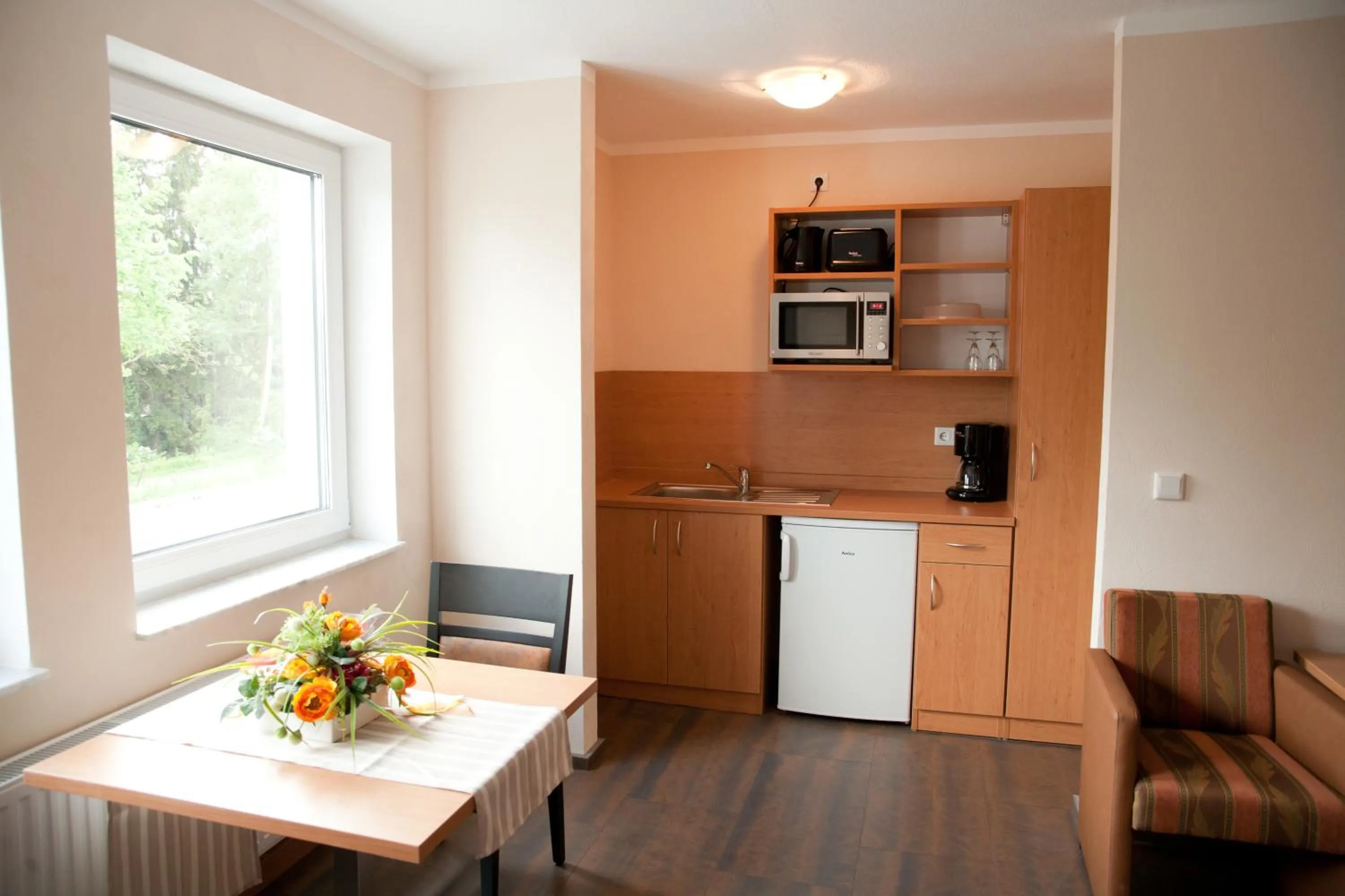 Kitchen or kitchenette in Apartmenthaus Wesertor