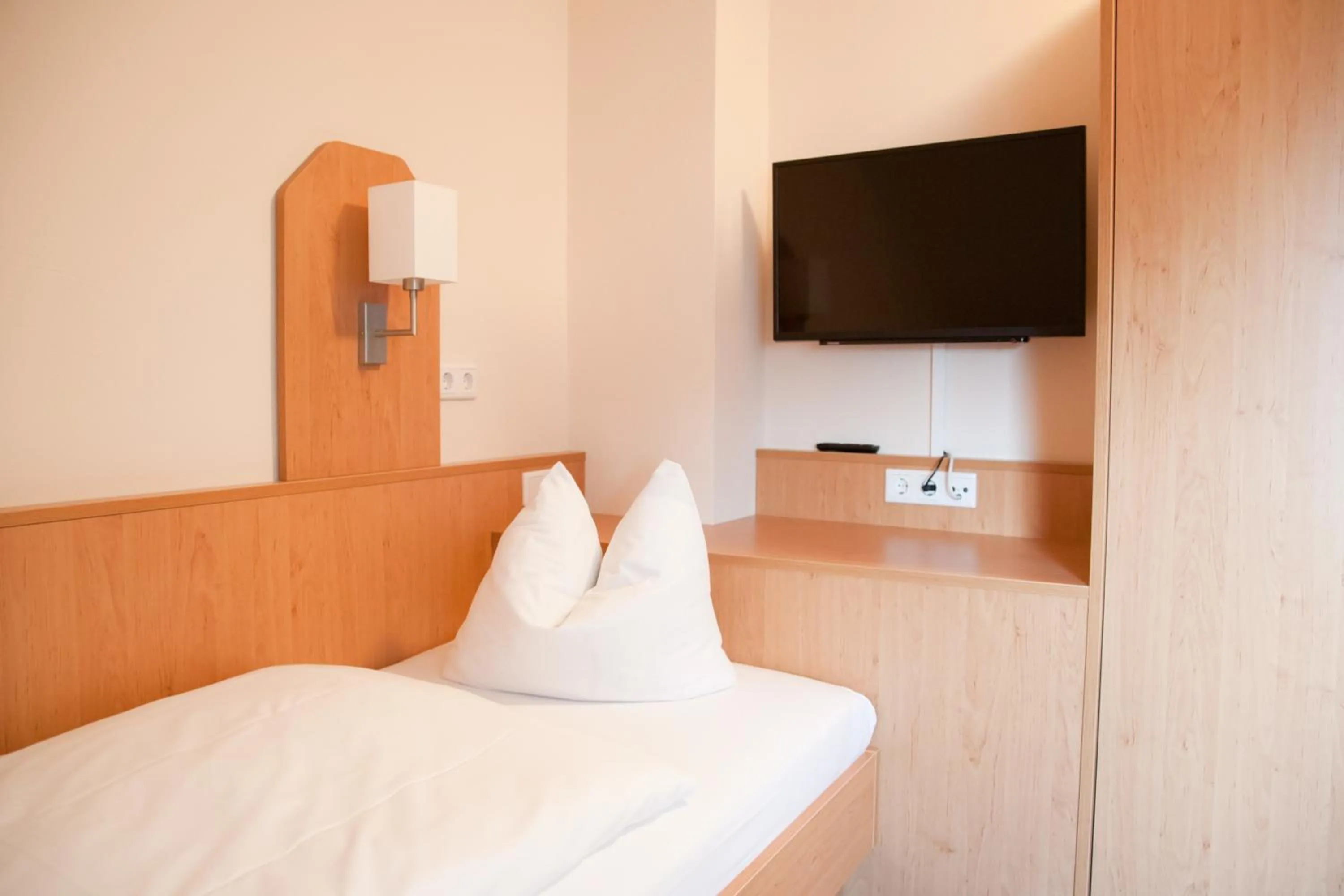 Photo of the whole room, Bed in Apartmenthaus Wesertor