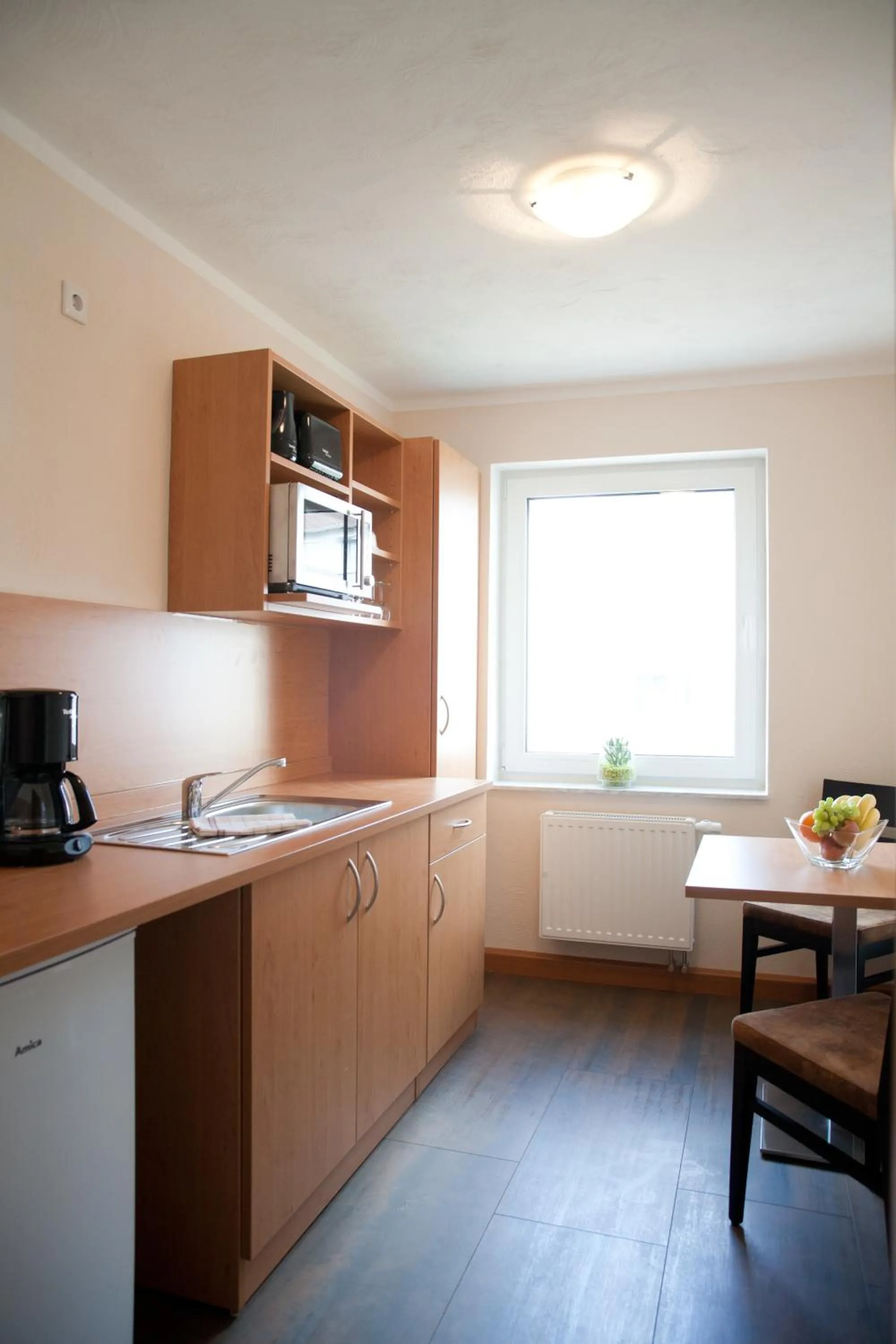 Kitchen or kitchenette in Apartmenthaus Wesertor