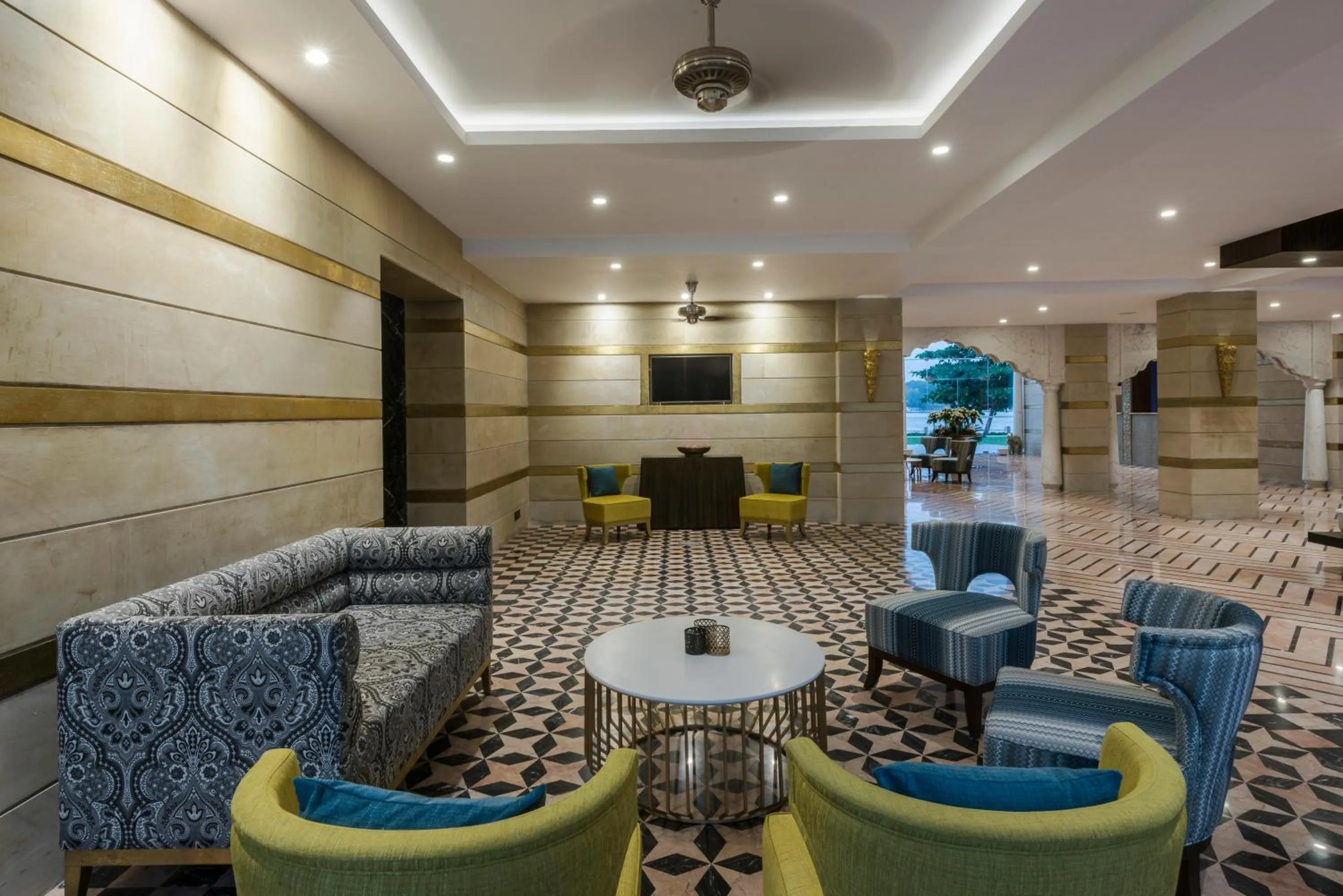 Seating area in Hotel Lakend