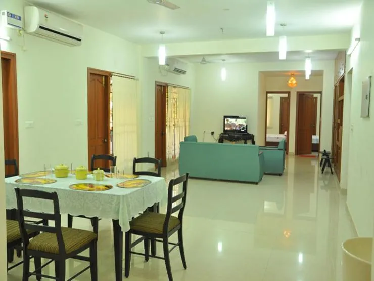 Living room in Phoenix Serviced Apartment - 14th Main Road, Anna Nagar