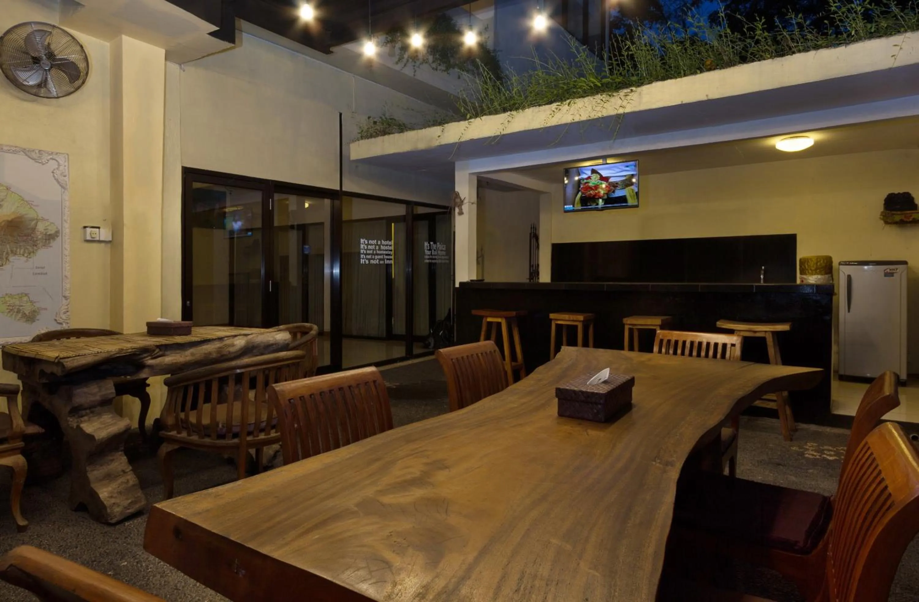 Seating area in The Paica