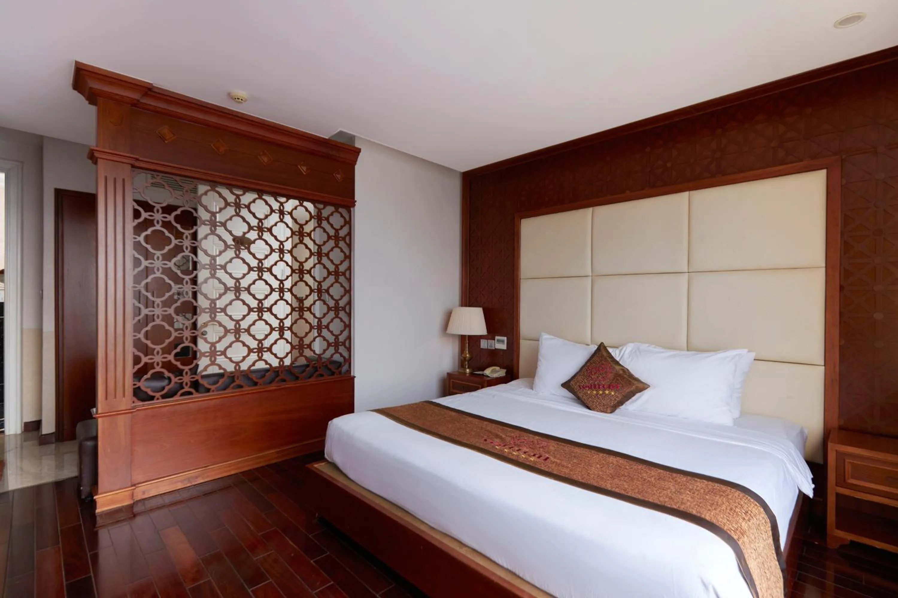 Bed in Samdi Da Nang Central Hotel