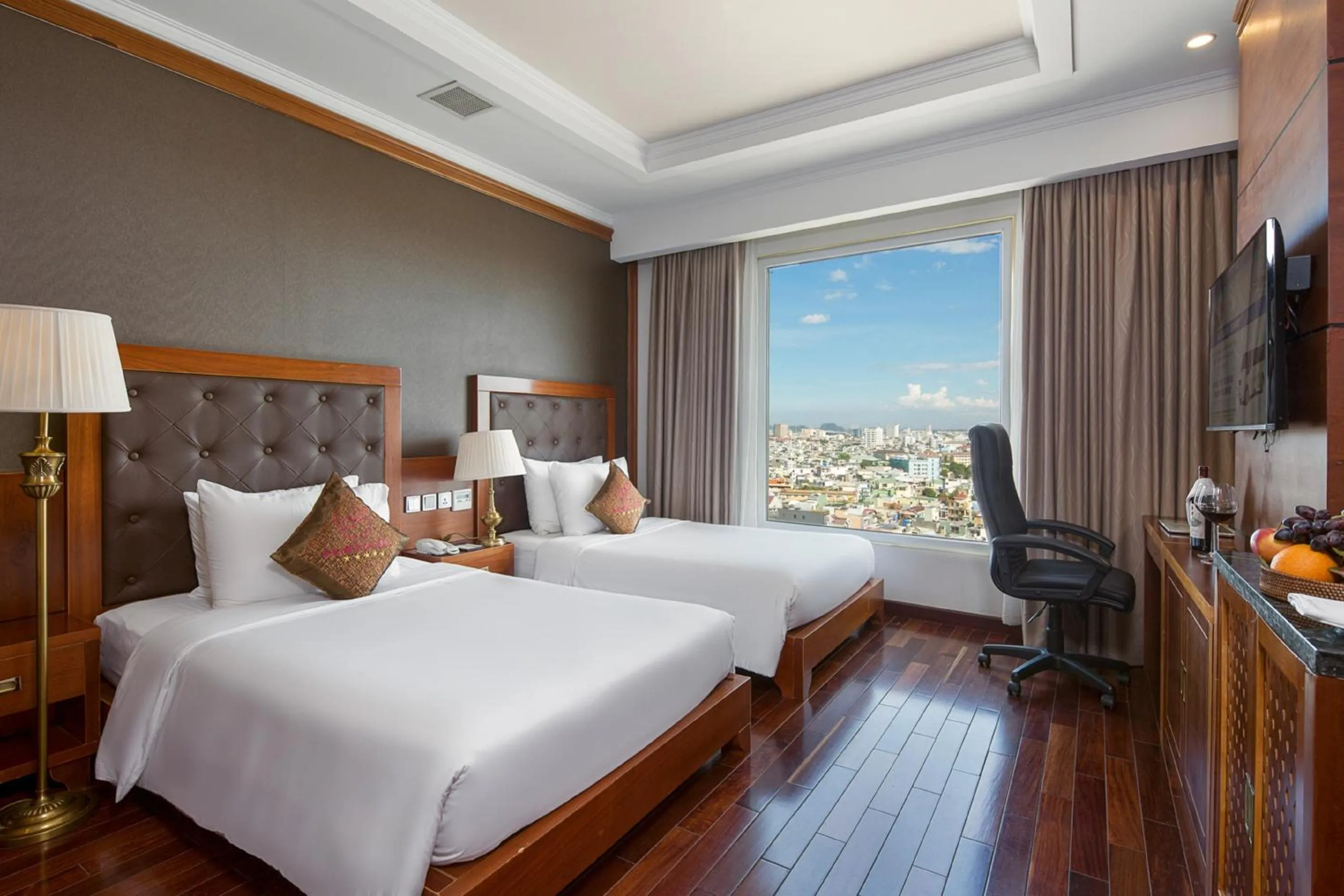 Bed in Samdi Da Nang Central Hotel