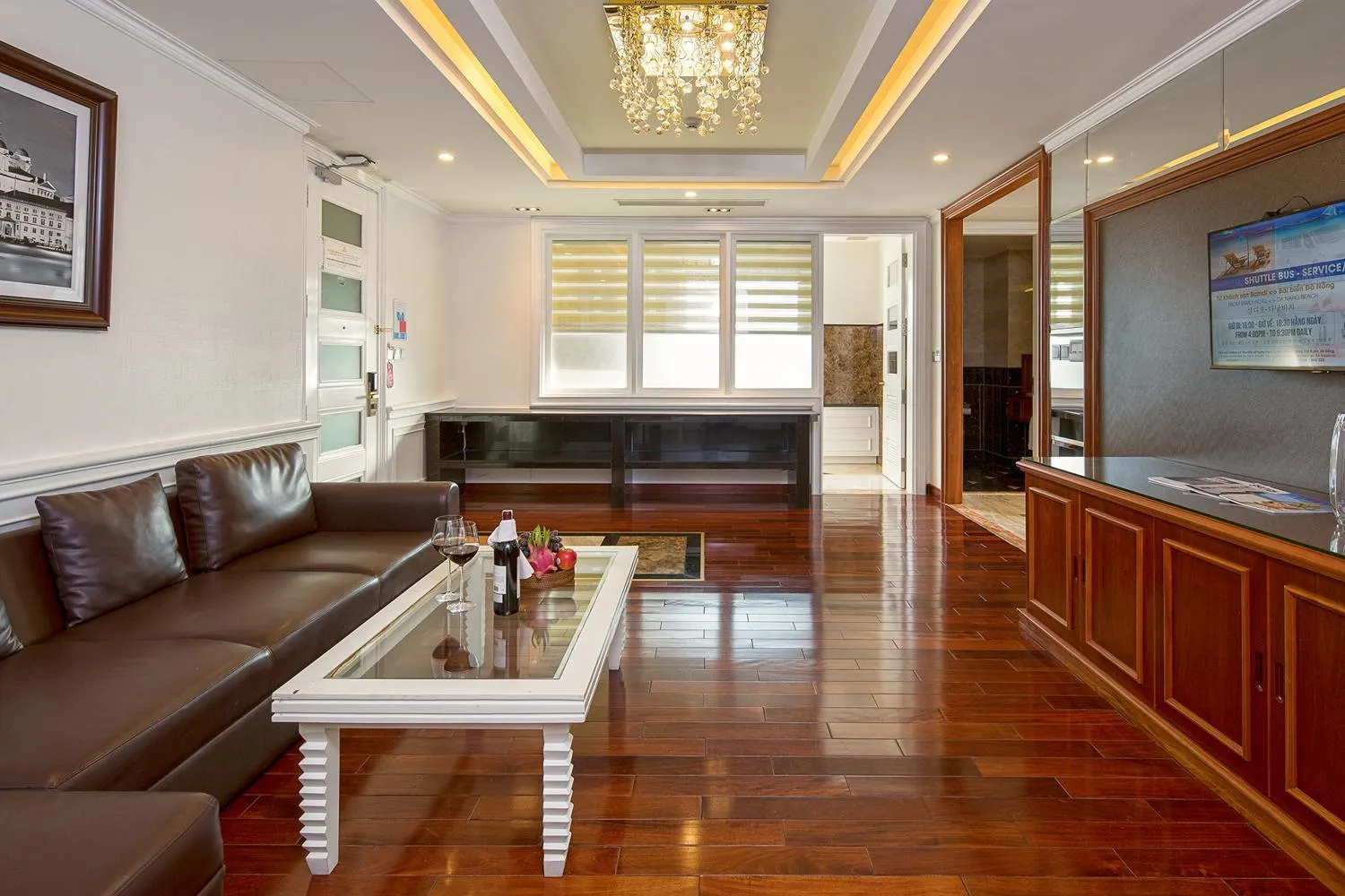 Living room in Samdi Da Nang Central Hotel