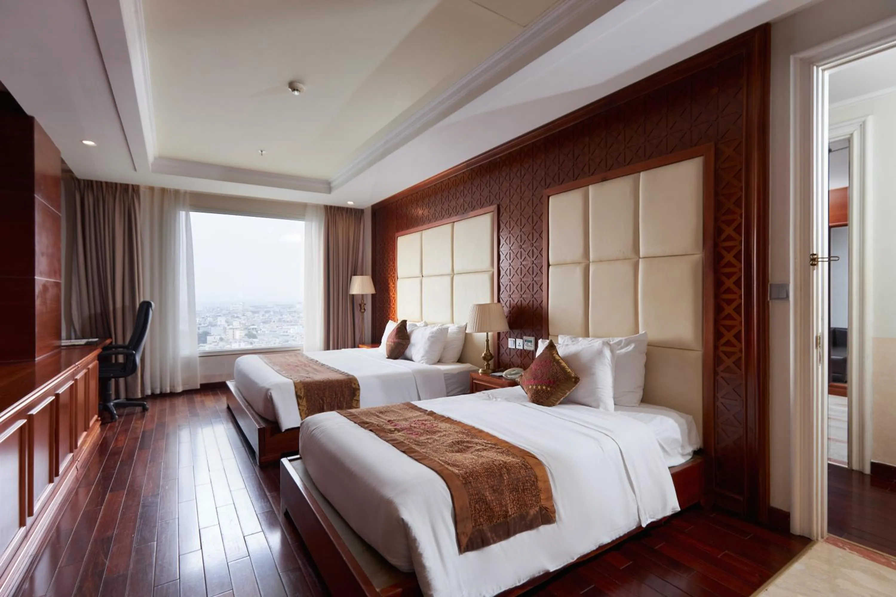 Bed in Samdi Da Nang Central Hotel