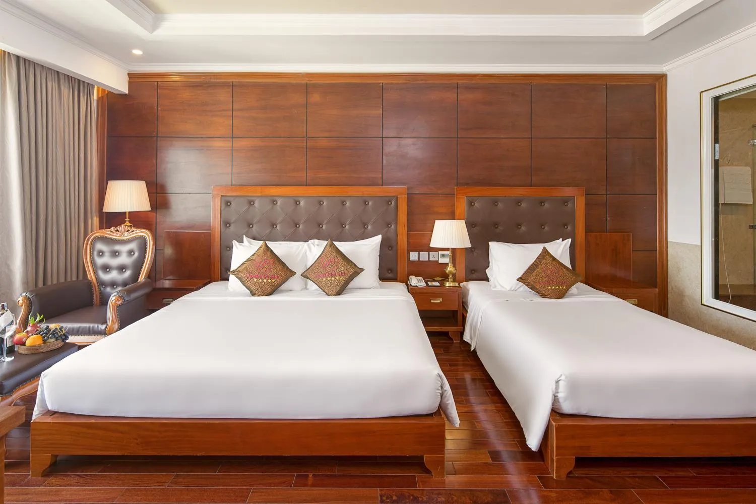 Bed in Samdi Da Nang Central Hotel
