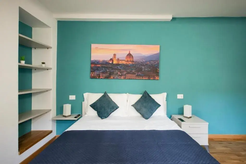 Bed in Relais Lavagnini Florence Bed in Relais Lavagnini Florence