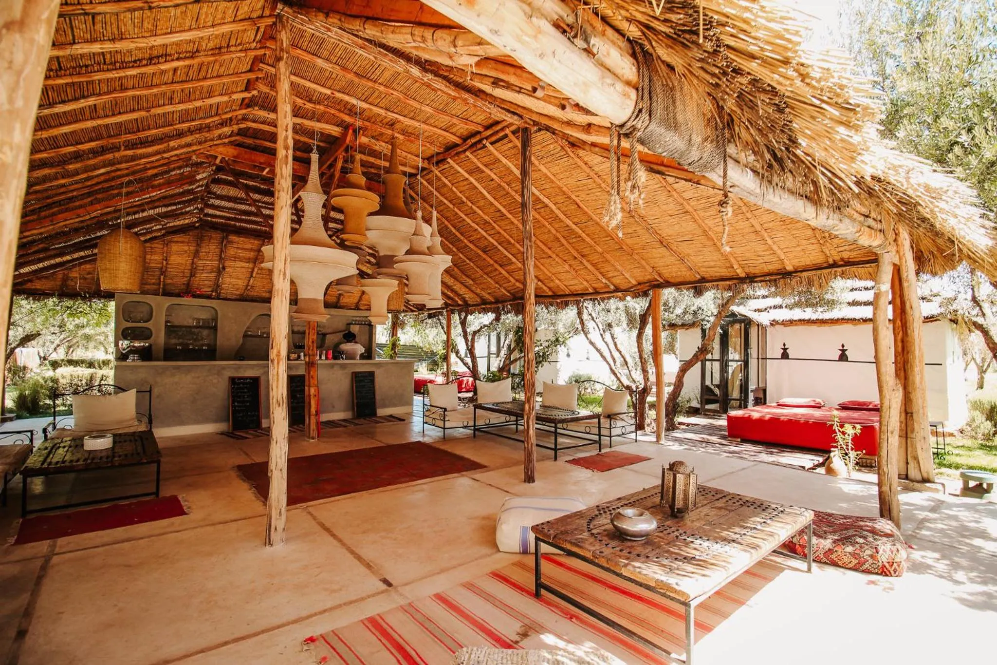 Lounge or bar in Hotel & Spa La Ferme El Dar