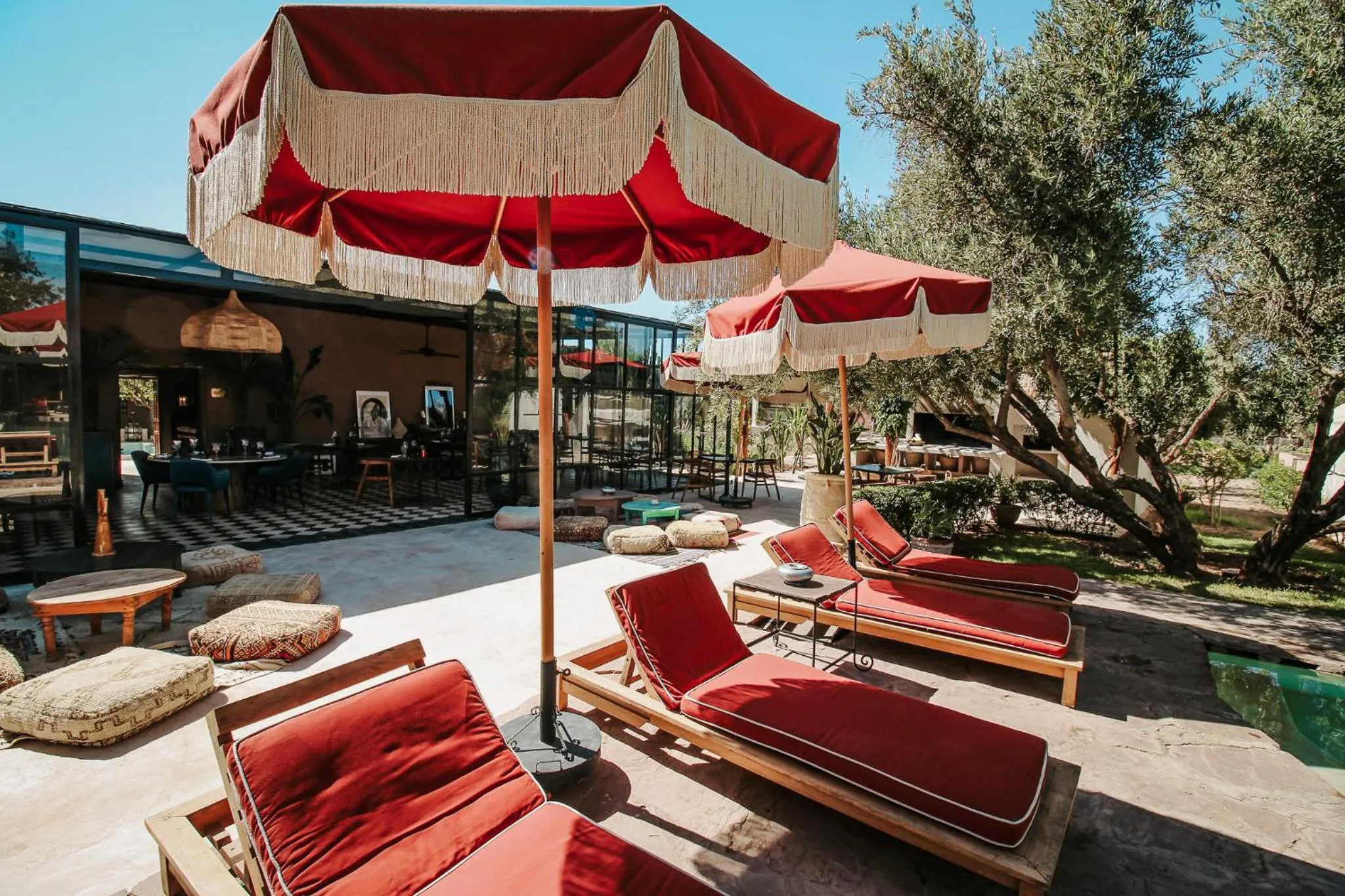 Restaurant/places to eat in Hotel & Spa La Ferme El Dar