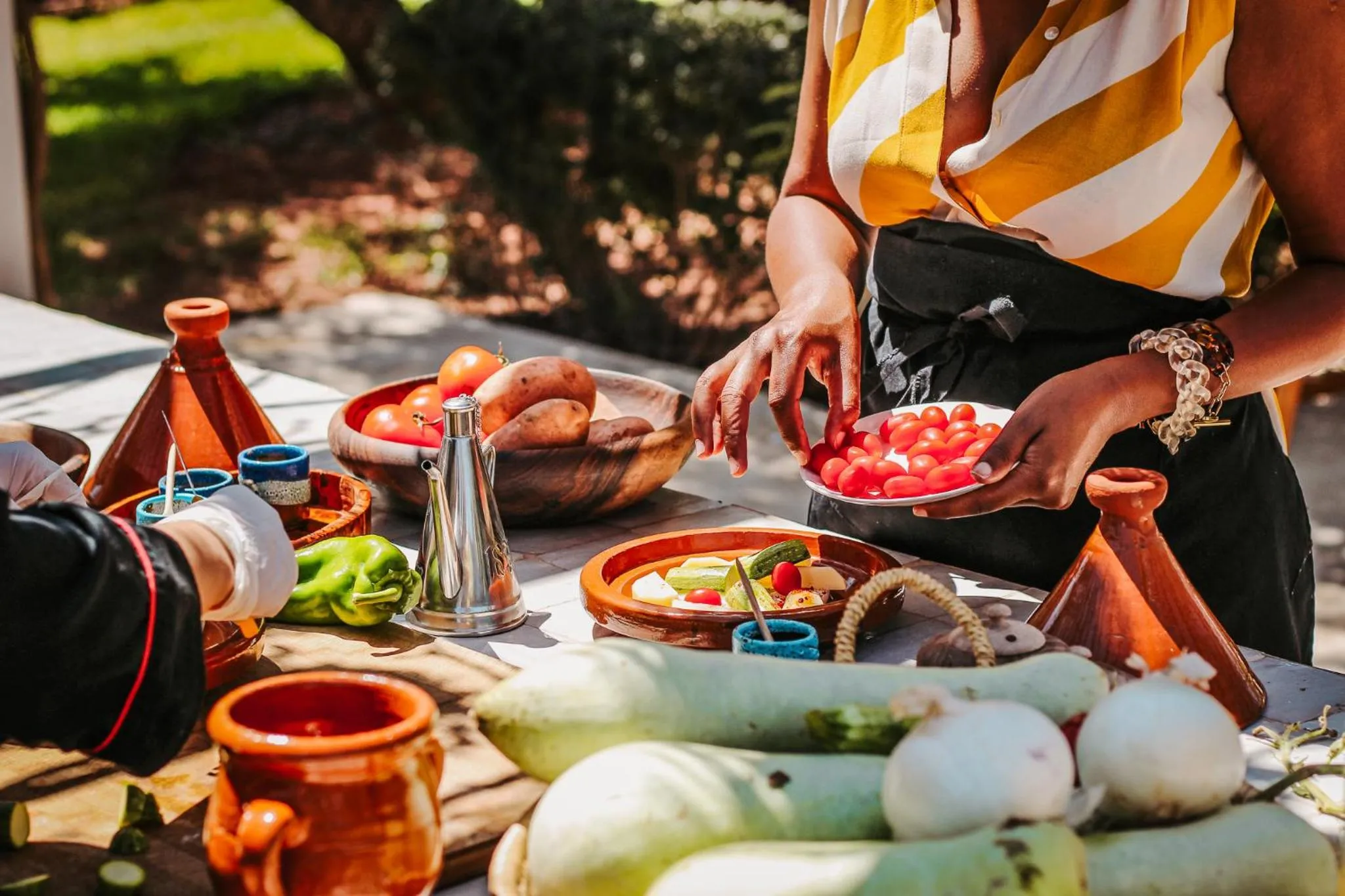 Restaurant/places to eat in Hotel & Spa La Ferme El Dar