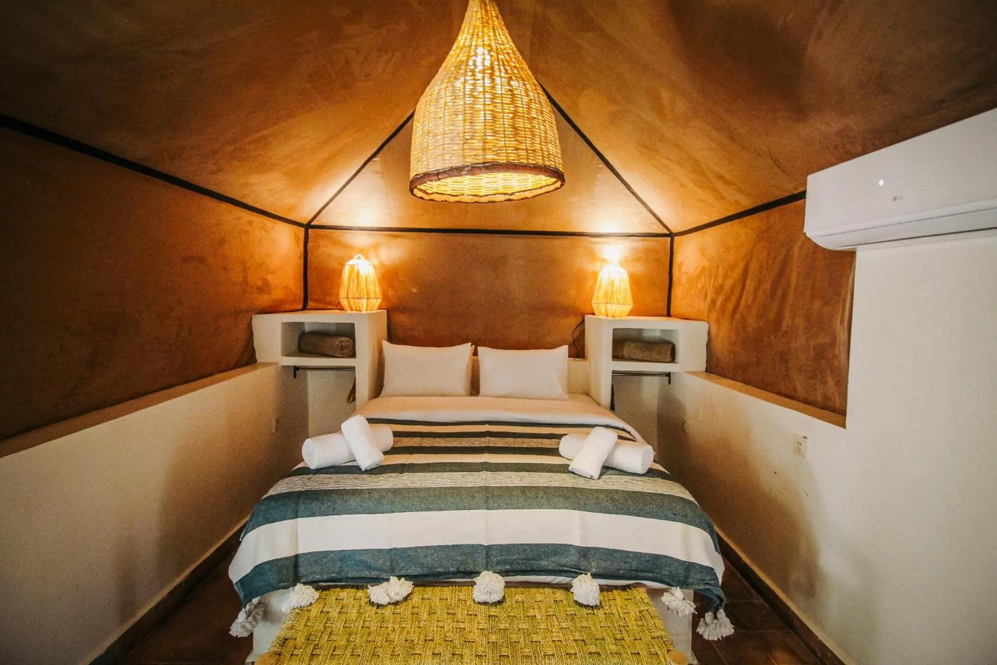 Photo of the whole room, Bed in Hotel & Spa La Ferme El Dar