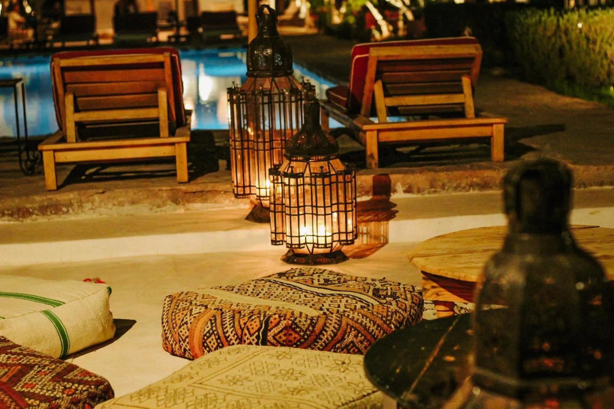 Decorative detail in Hotel & Spa La Ferme El Dar