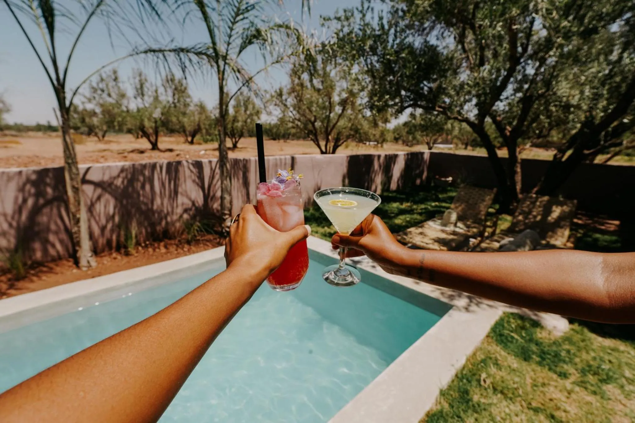 Garden view in Hotel & Spa La Ferme El Dar