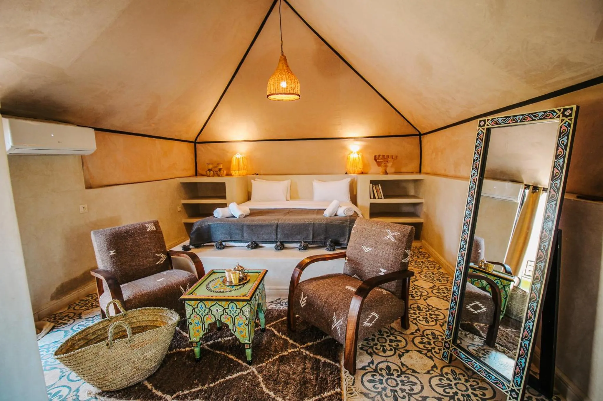 Photo of the whole room, Bed in Hotel & Spa La Ferme El Dar