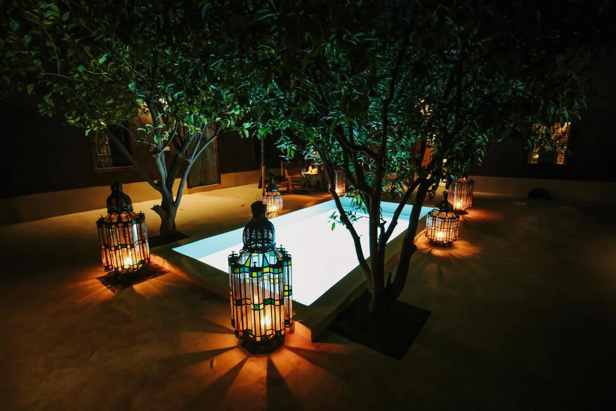 Swimming pool in Hotel & Spa La Ferme El Dar