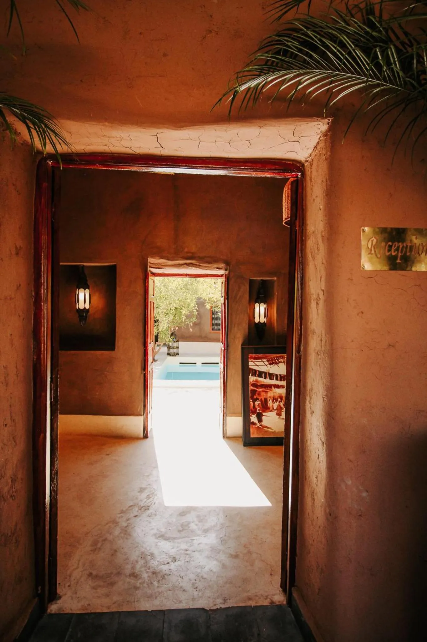 Lobby or reception in Hotel & Spa La Ferme El Dar